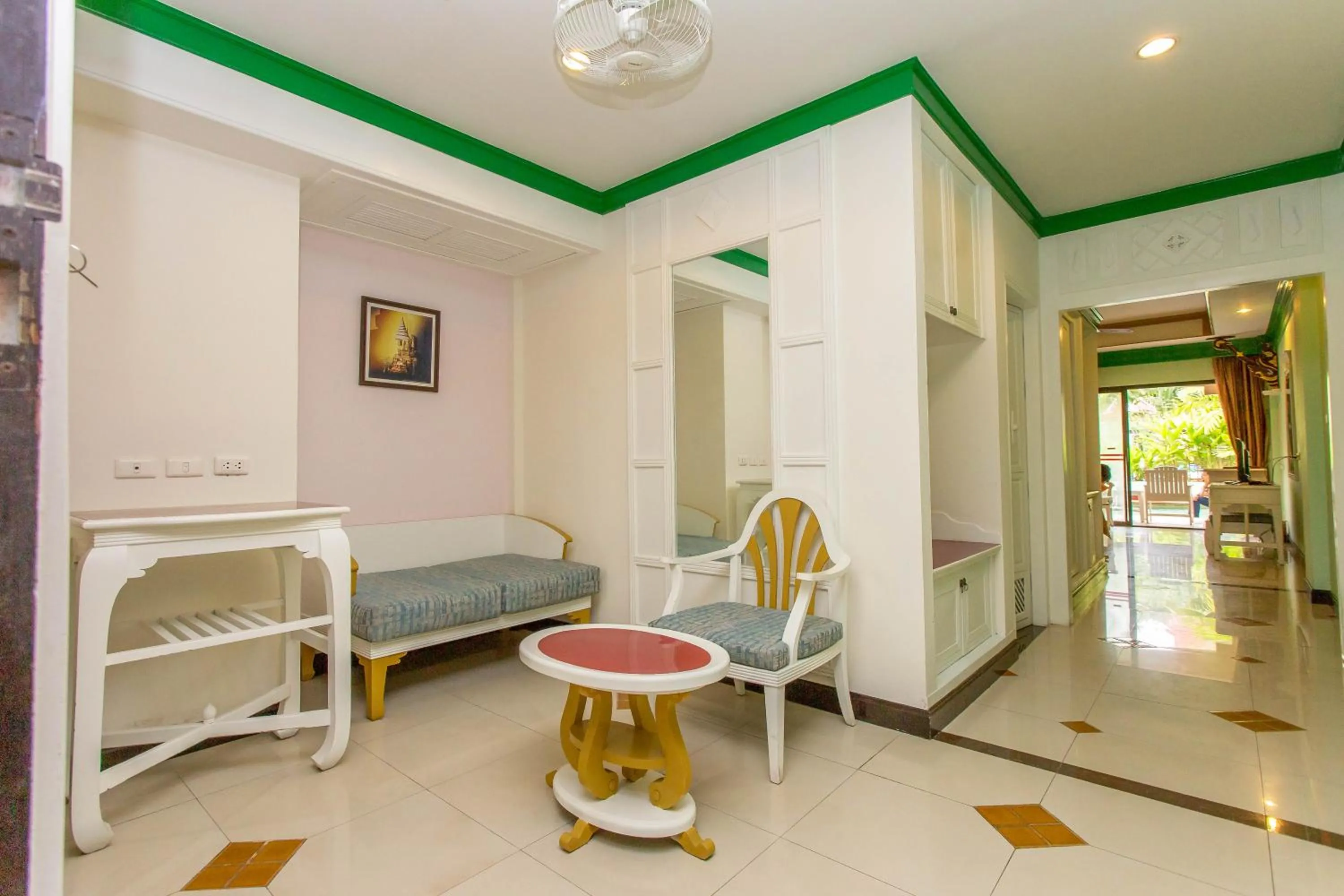 Living room in Krabi Nature Beach Resort