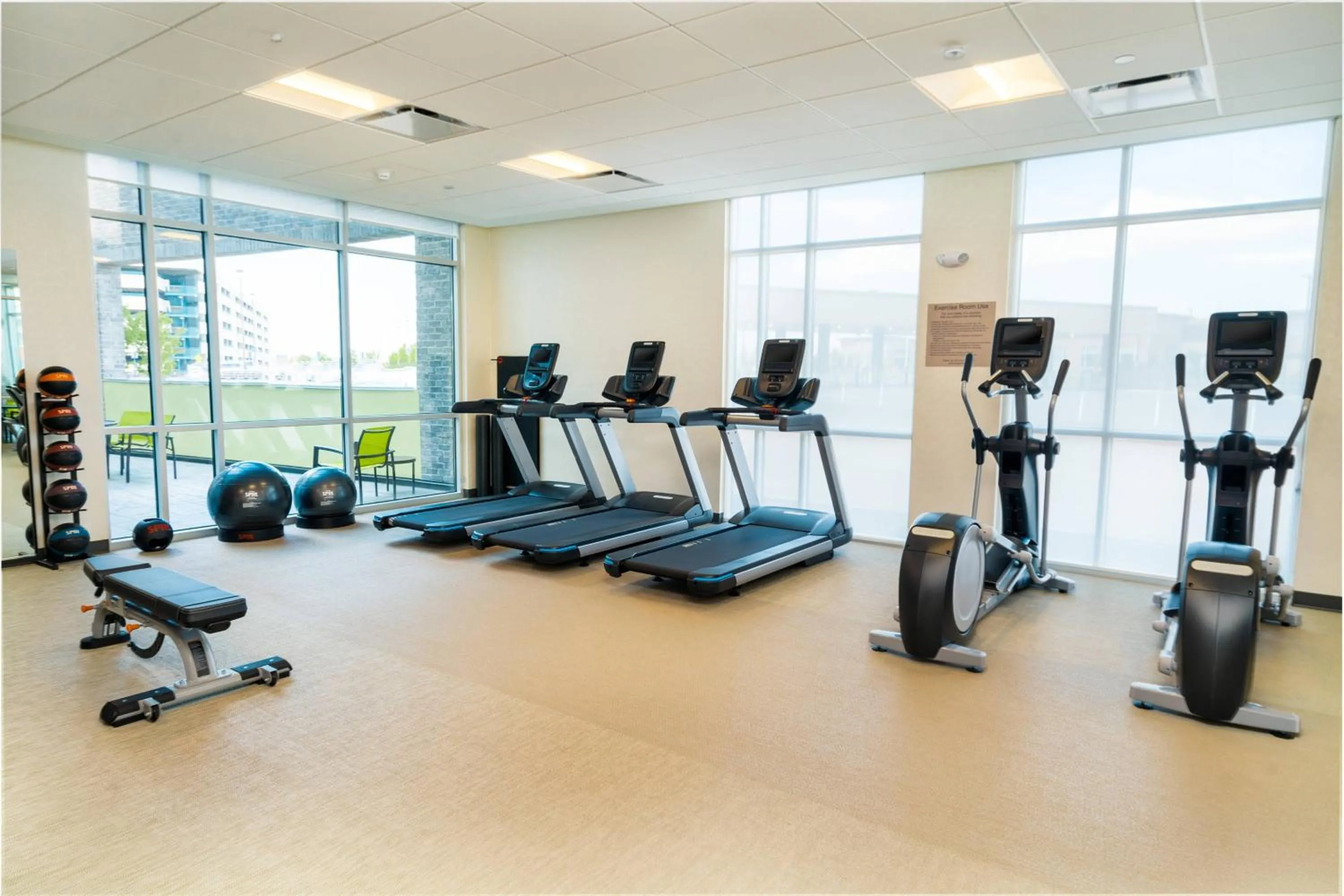 Fitness centre/facilities in SpringHill Suites Spokane Airport