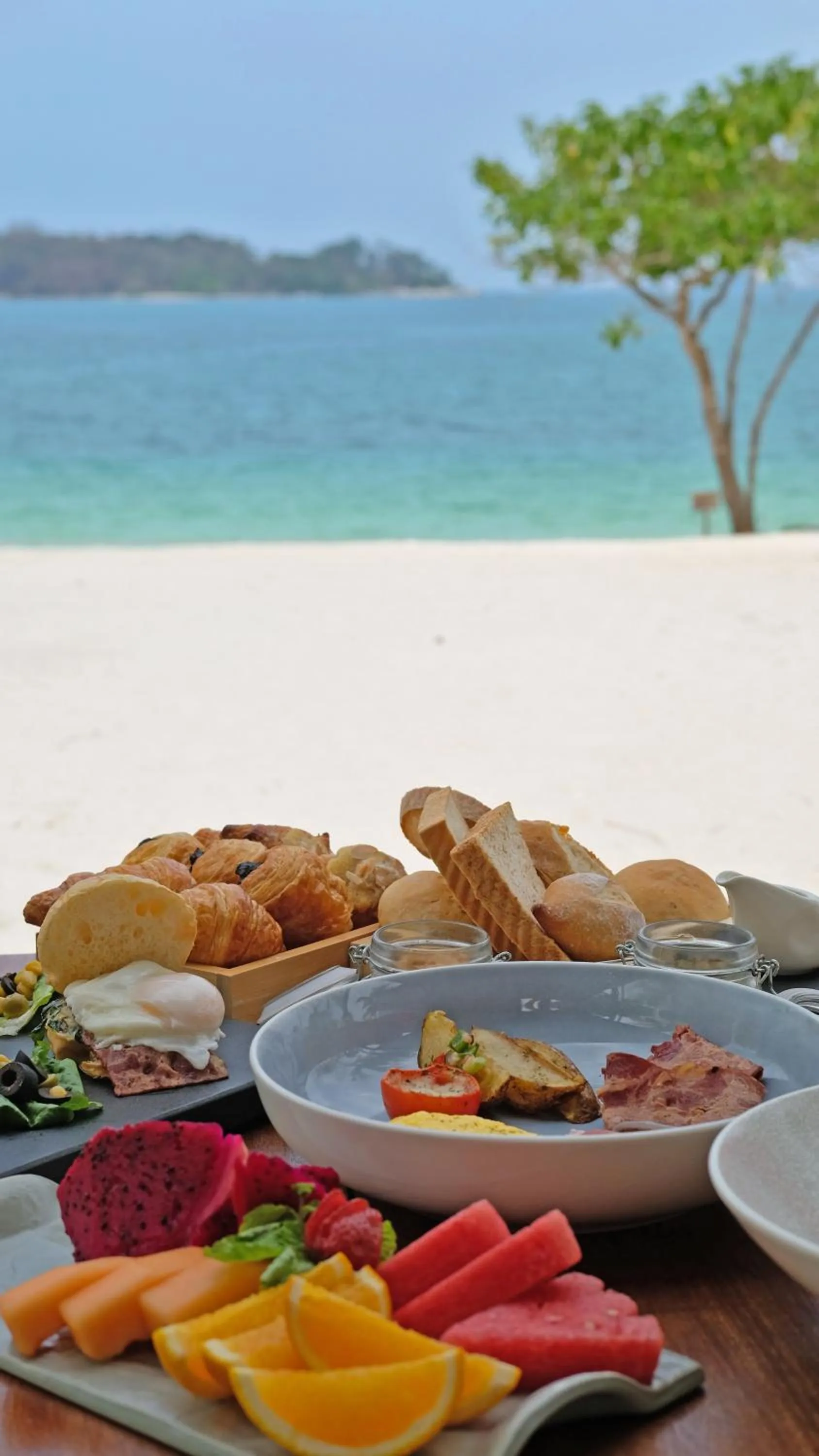 Breakfast in Sheraton Belitung Resort