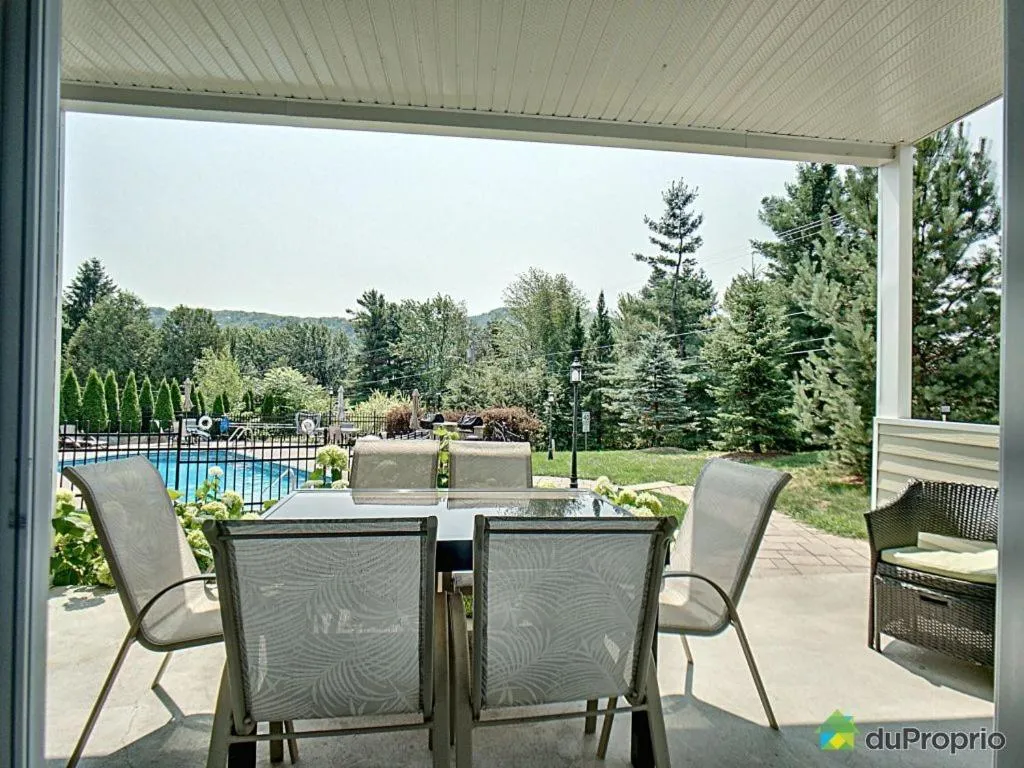 Balcony/Terrace in Condo Le Champlain - 105