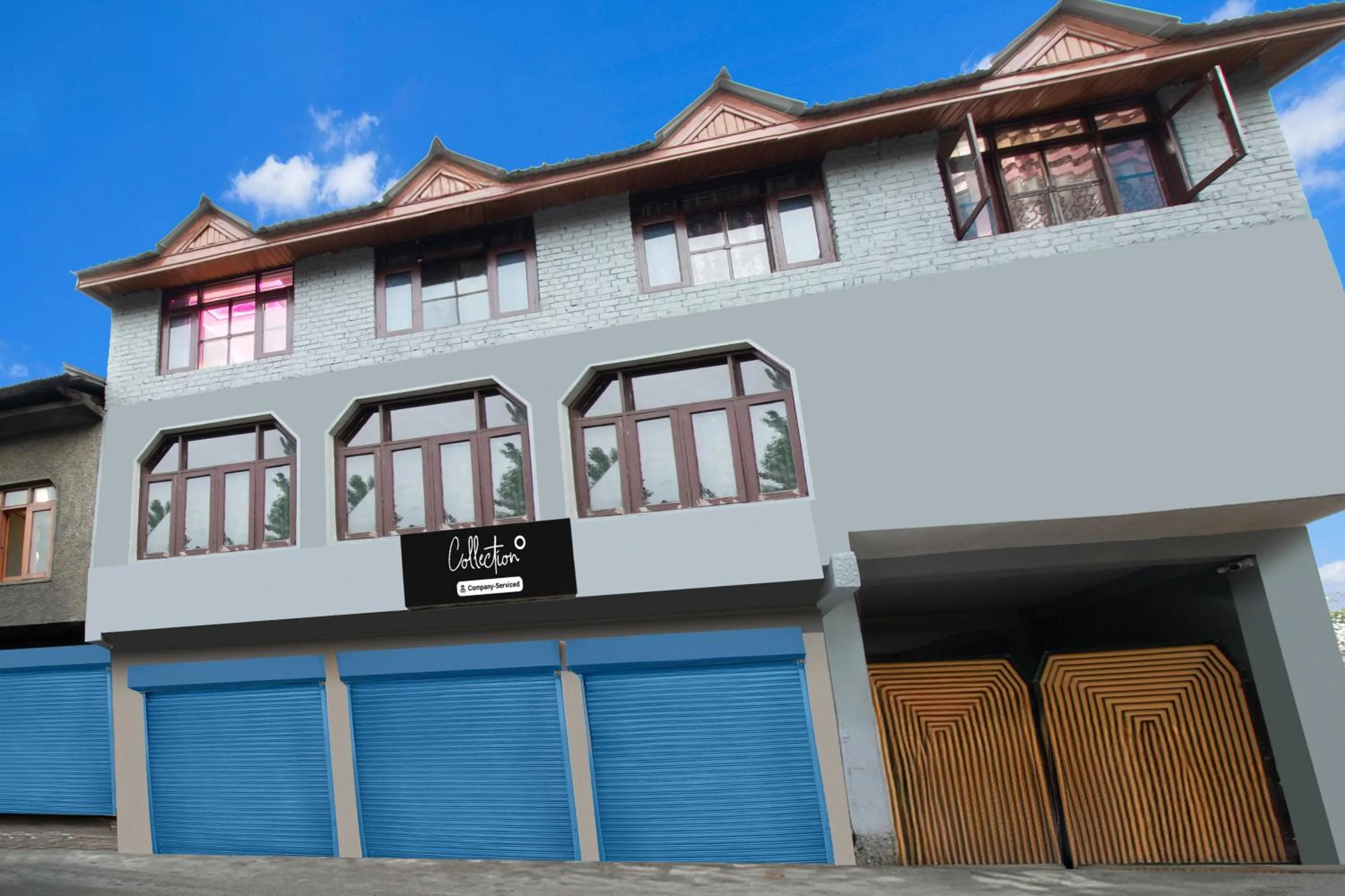 Facade/entrance in Collection O Airport Road Solina