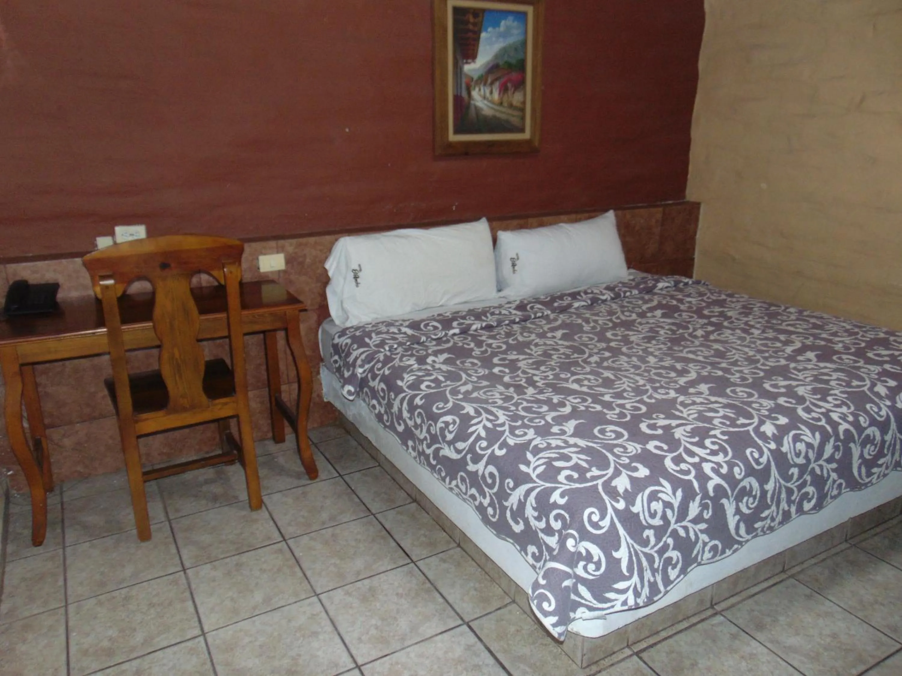 Bed in Hotel El Rancho