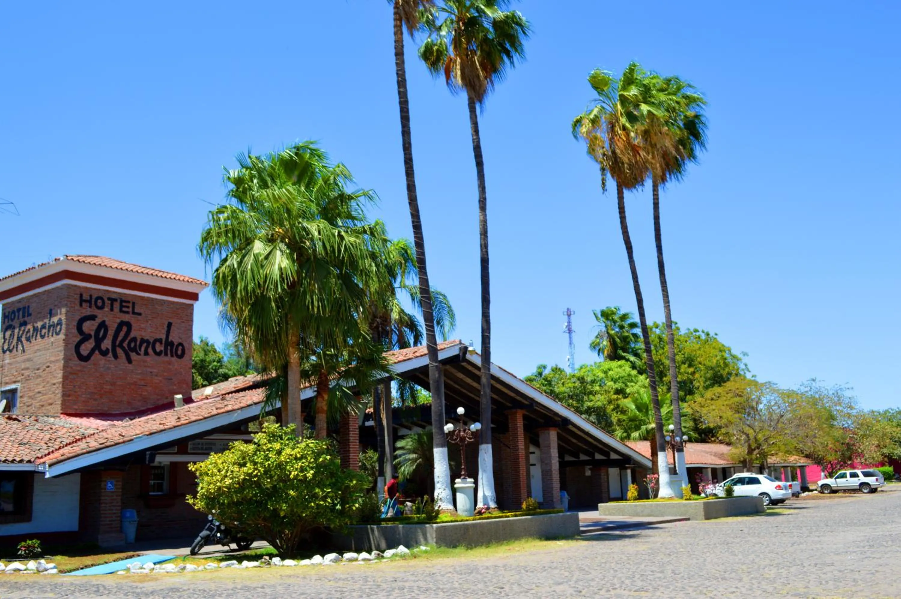 Patio in Hotel El Rancho