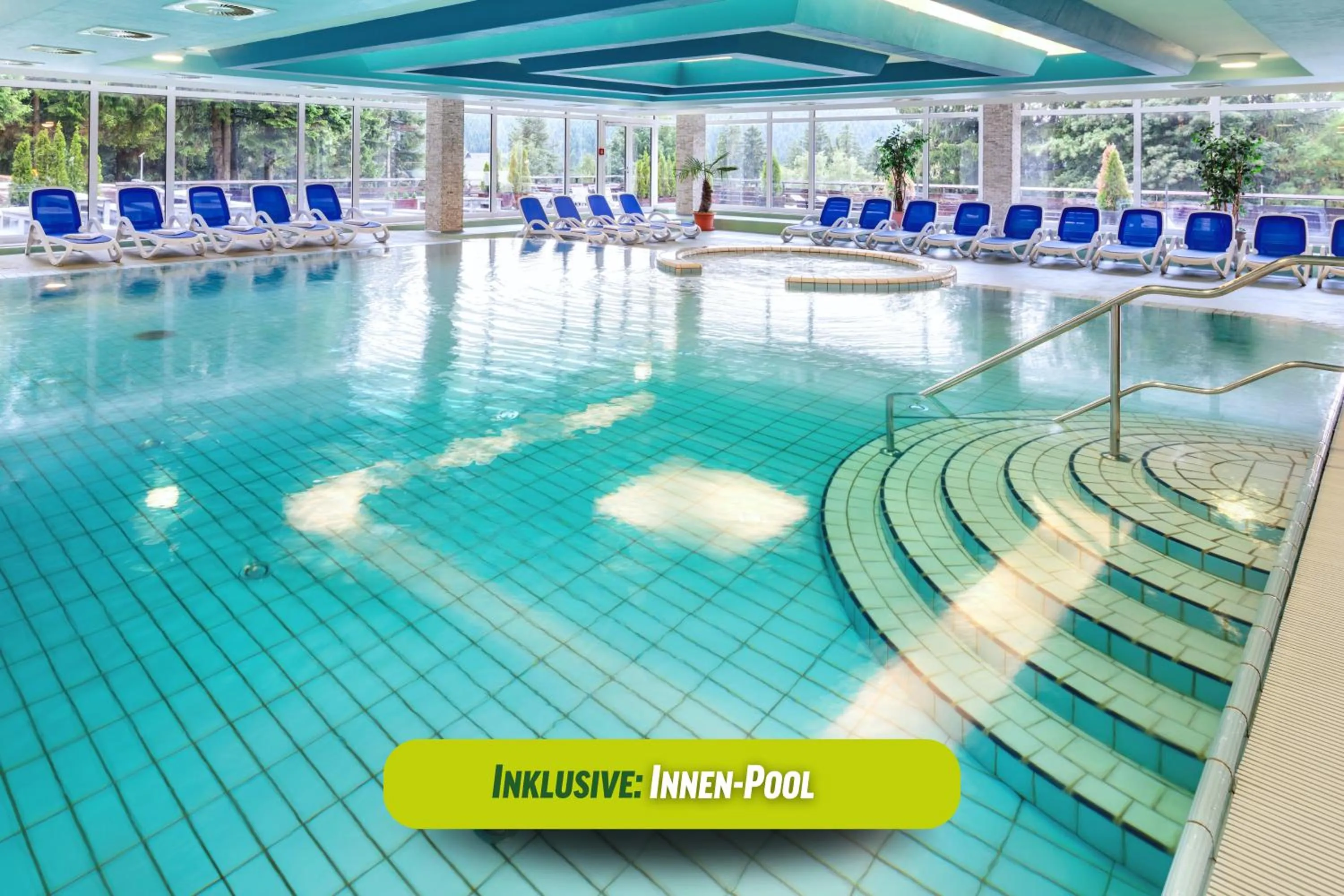 Swimming pool in AHORN Panorama Hotel Oberhof