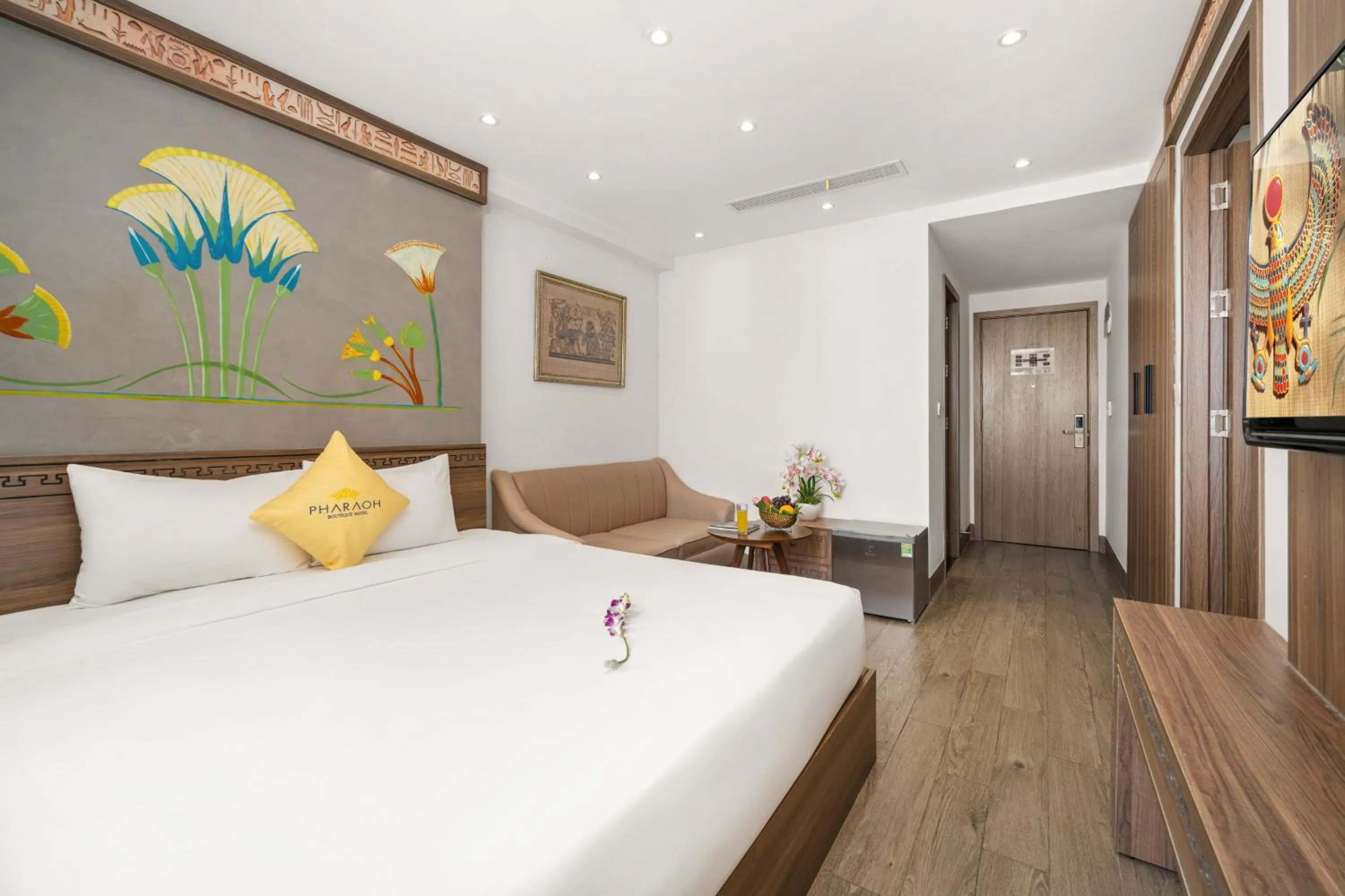 Bedroom, Bed in Pharaoh Boutique Hotel Danang