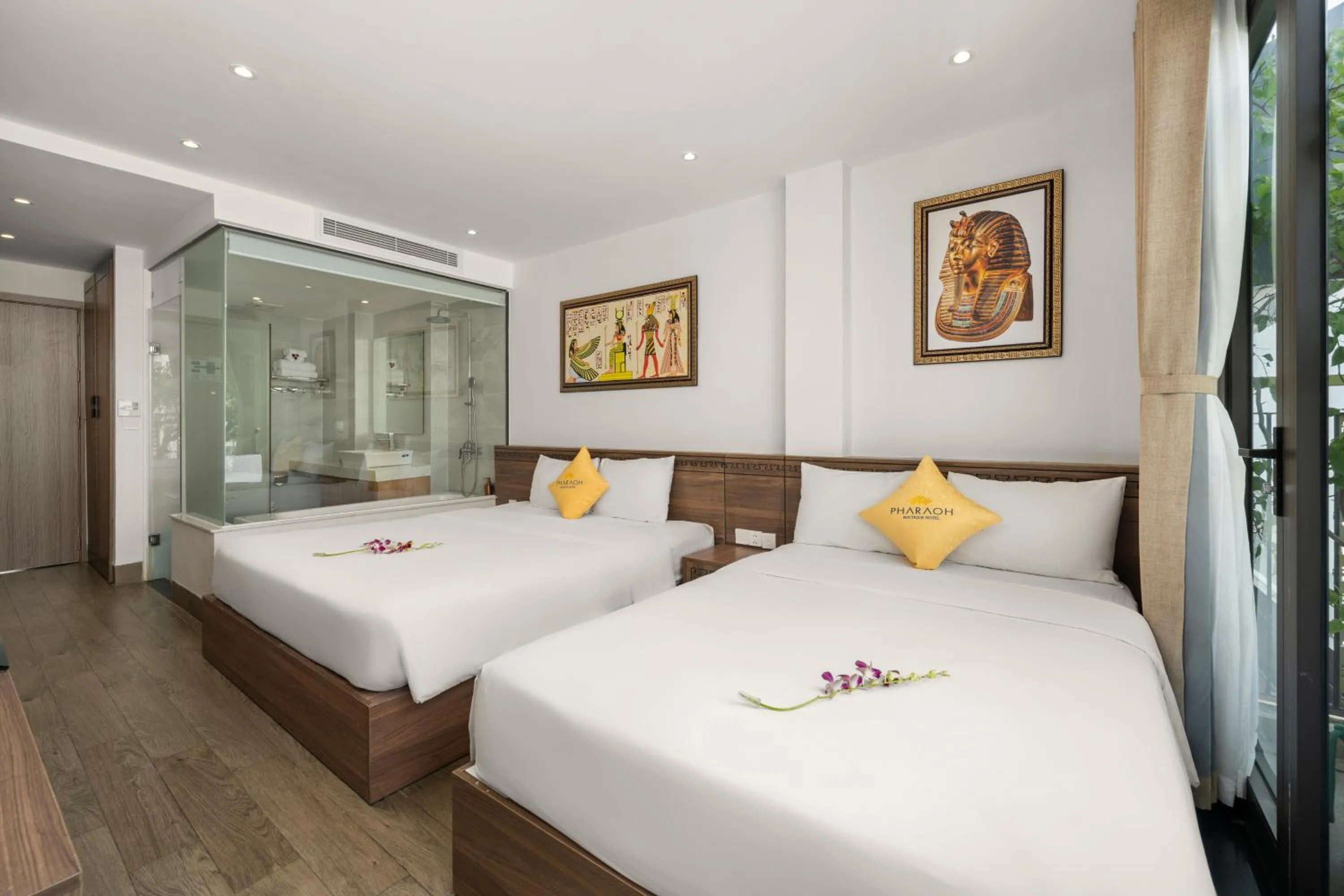 Photo of the whole room, Bed in Pharaoh Boutique Hotel Danang
