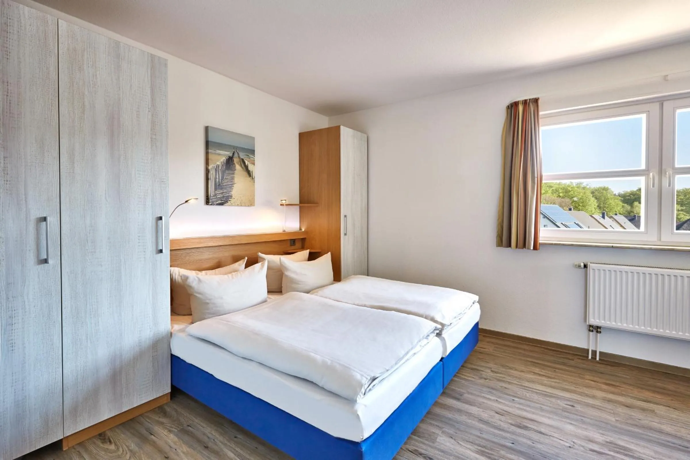 Bedroom, Bed in A plus Ferienpark Usedom