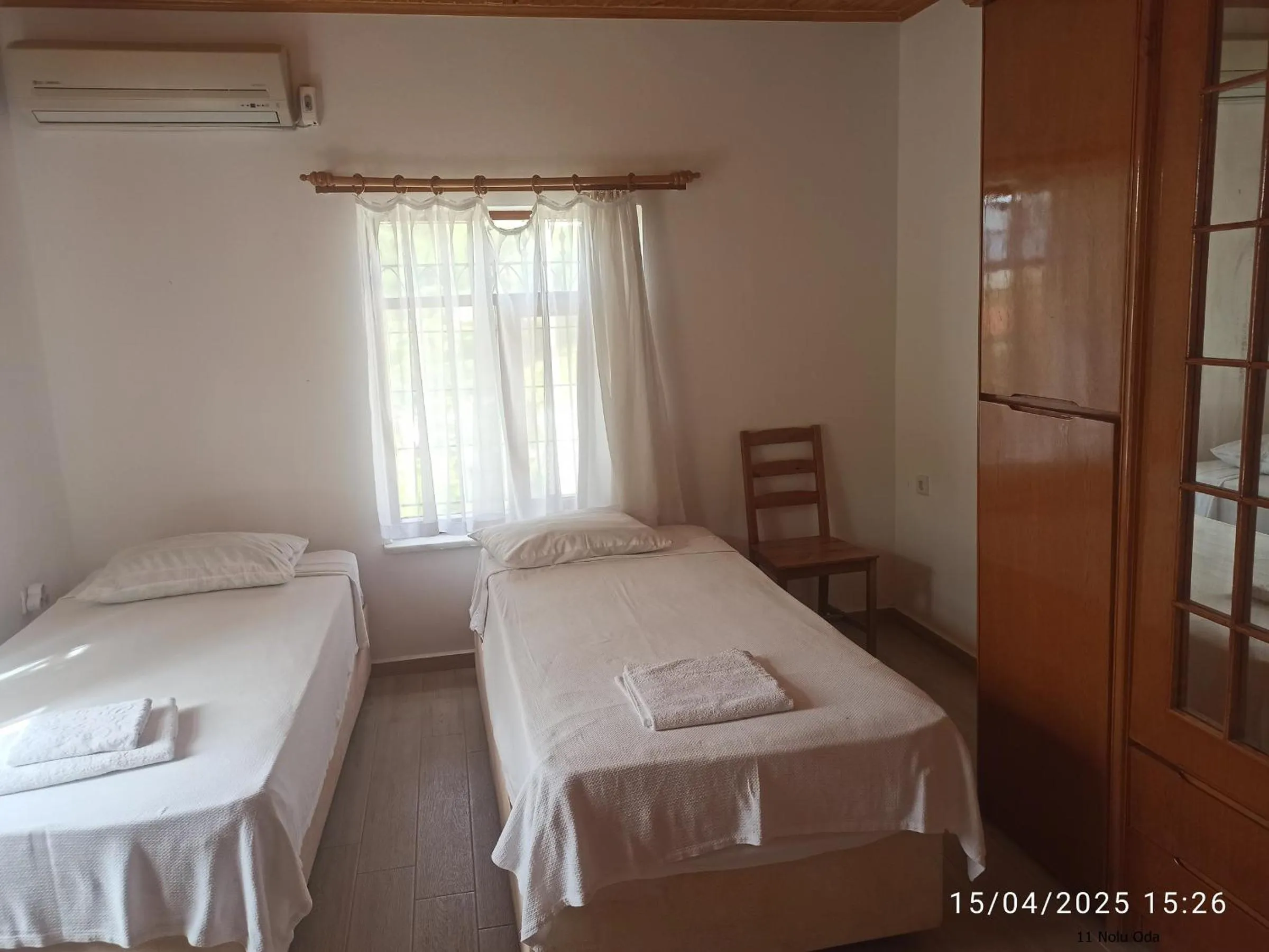 Bed in Çamlaraltıpansiyon