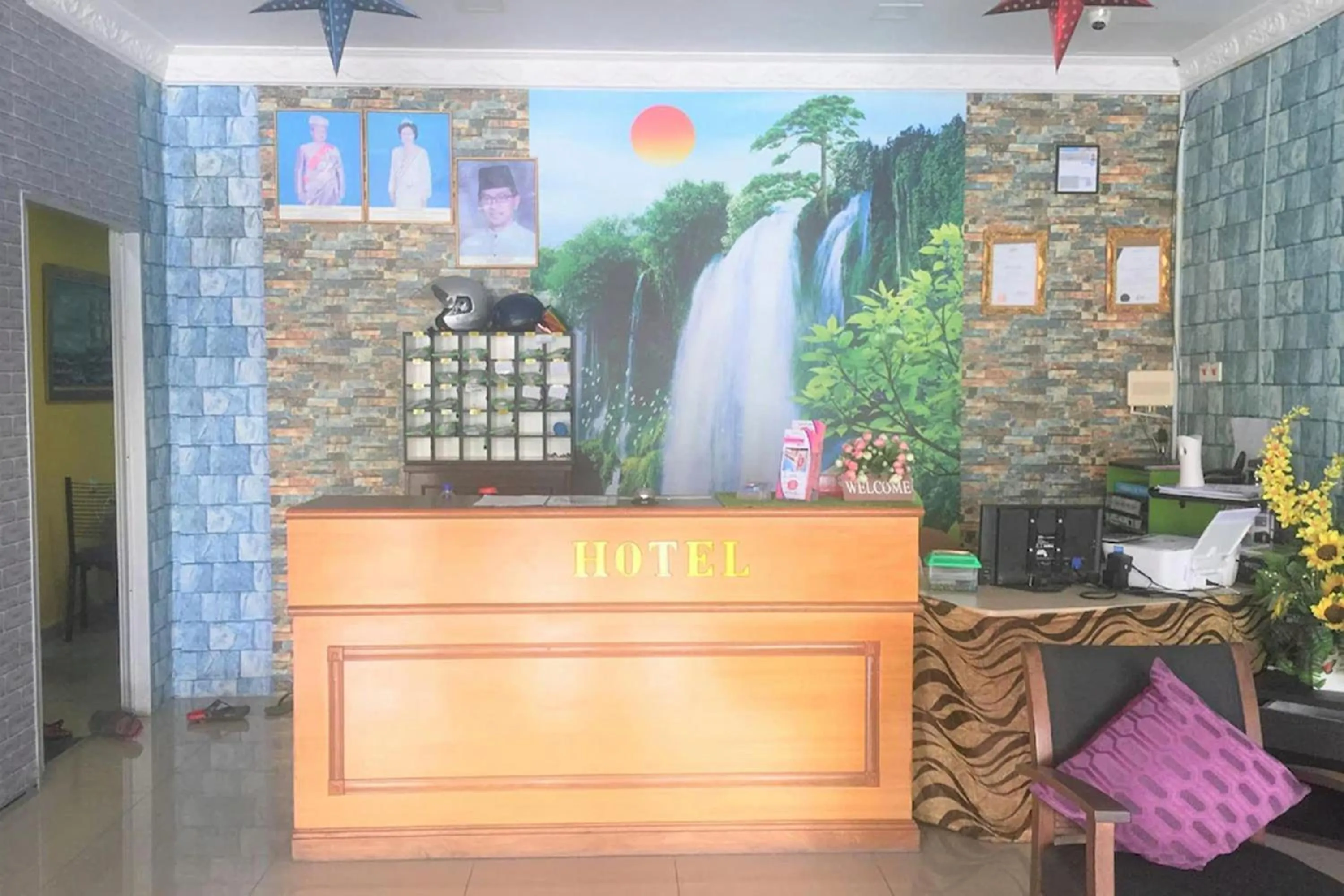 Lobby or reception in Coop Hotel Kangar