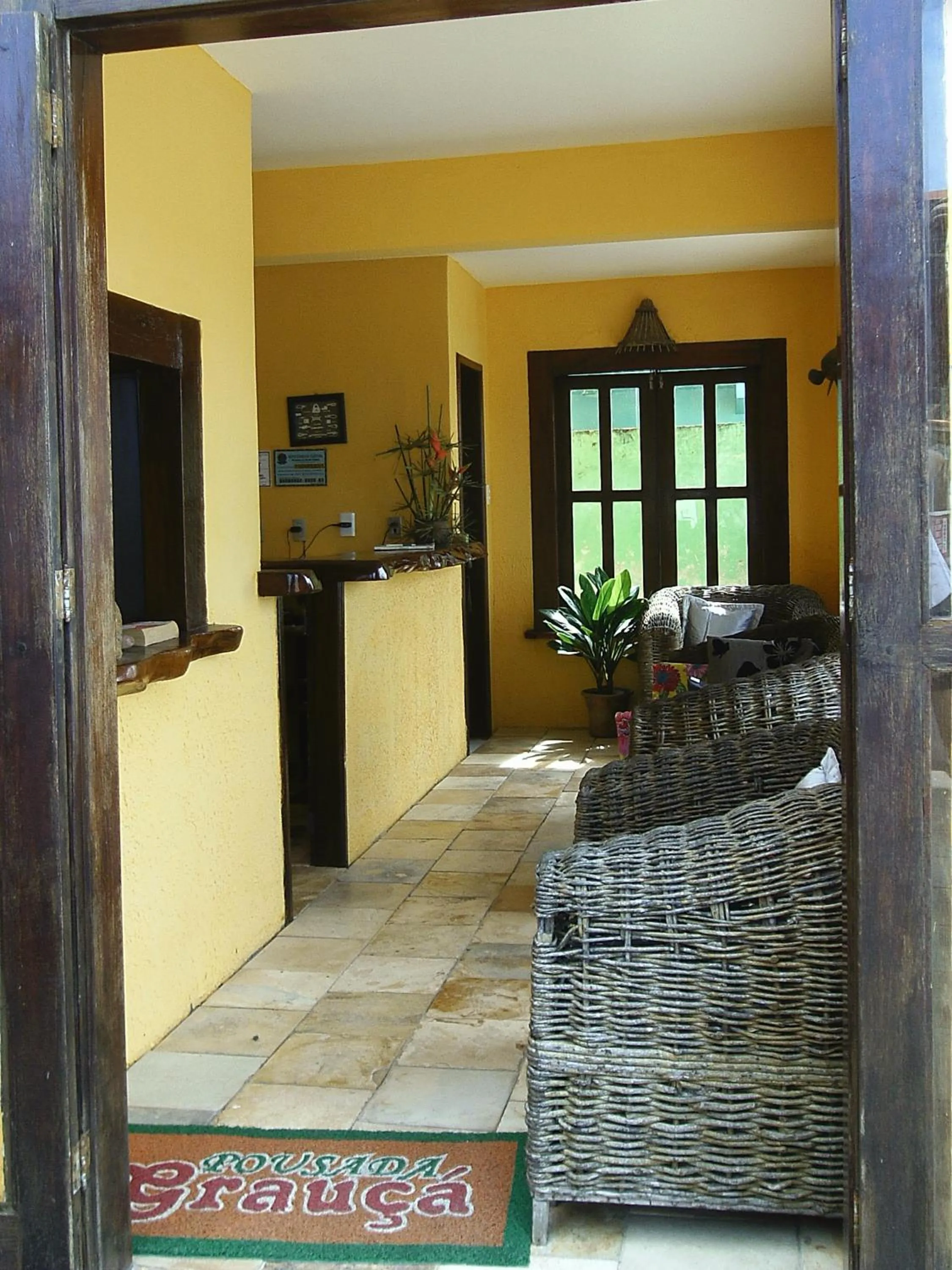 Lobby or reception in Pousada Grauçá