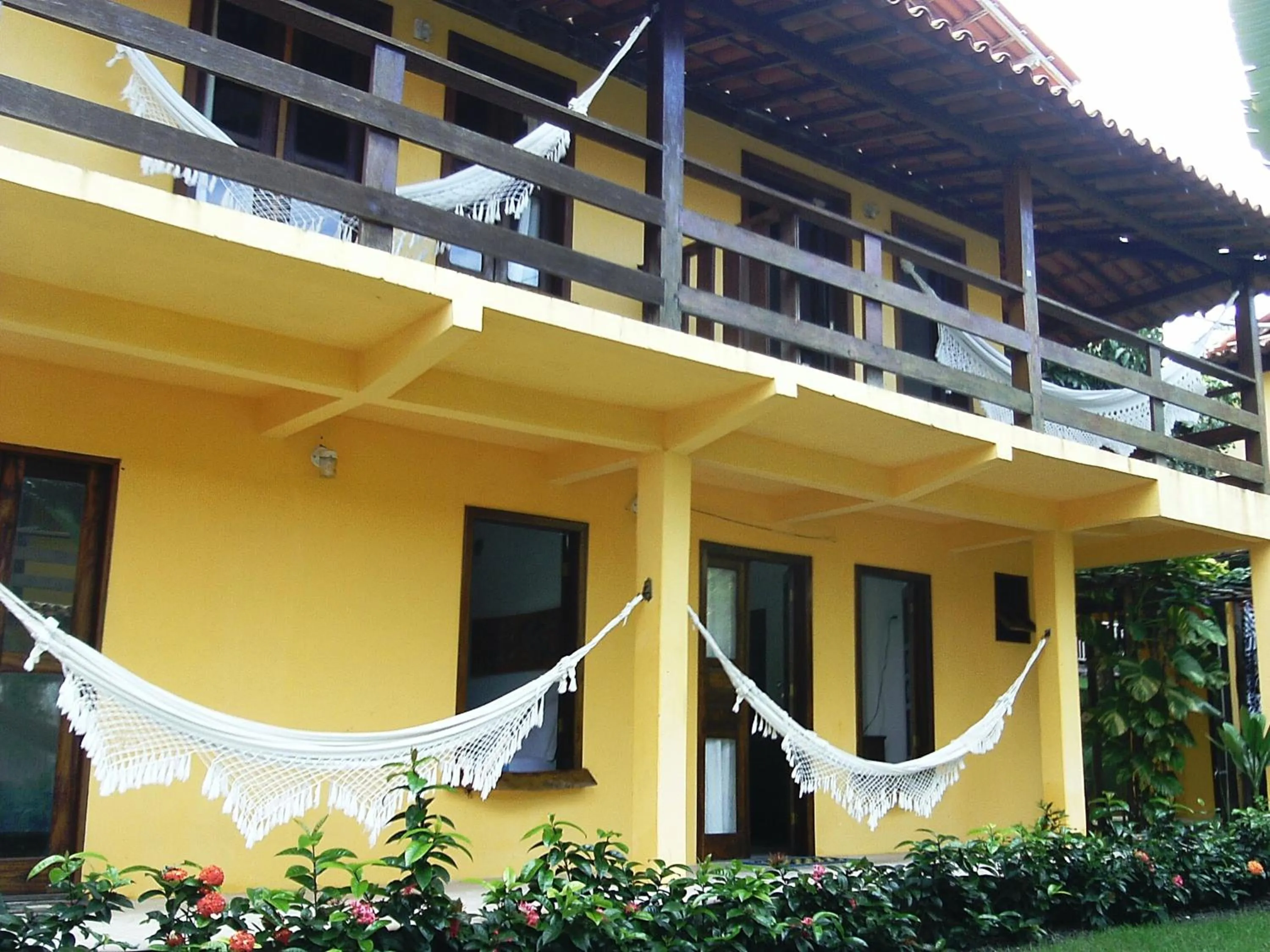 Balcony/Terrace in Pousada Grauçá