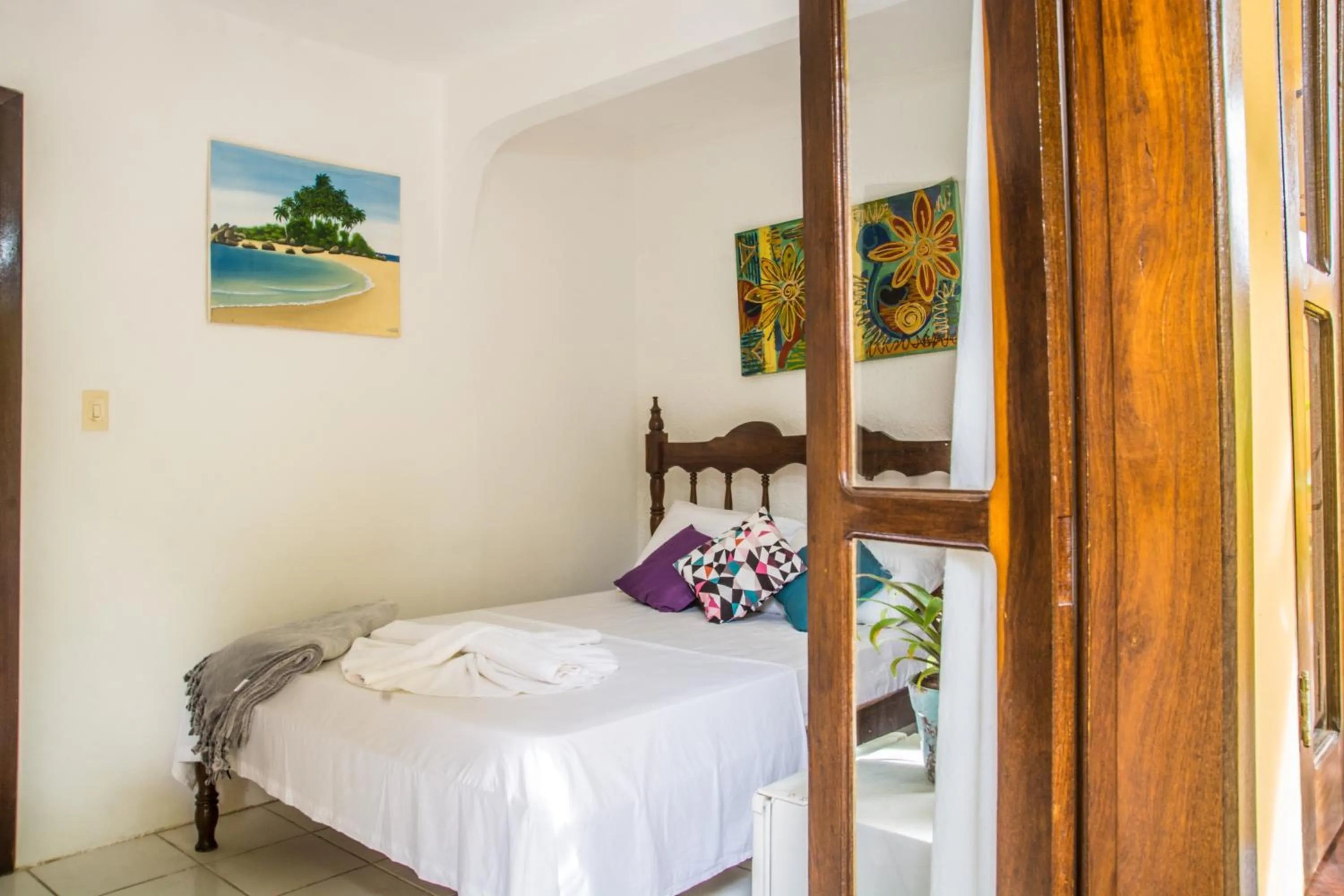 Bedroom, Bed in Pousada Grauçá