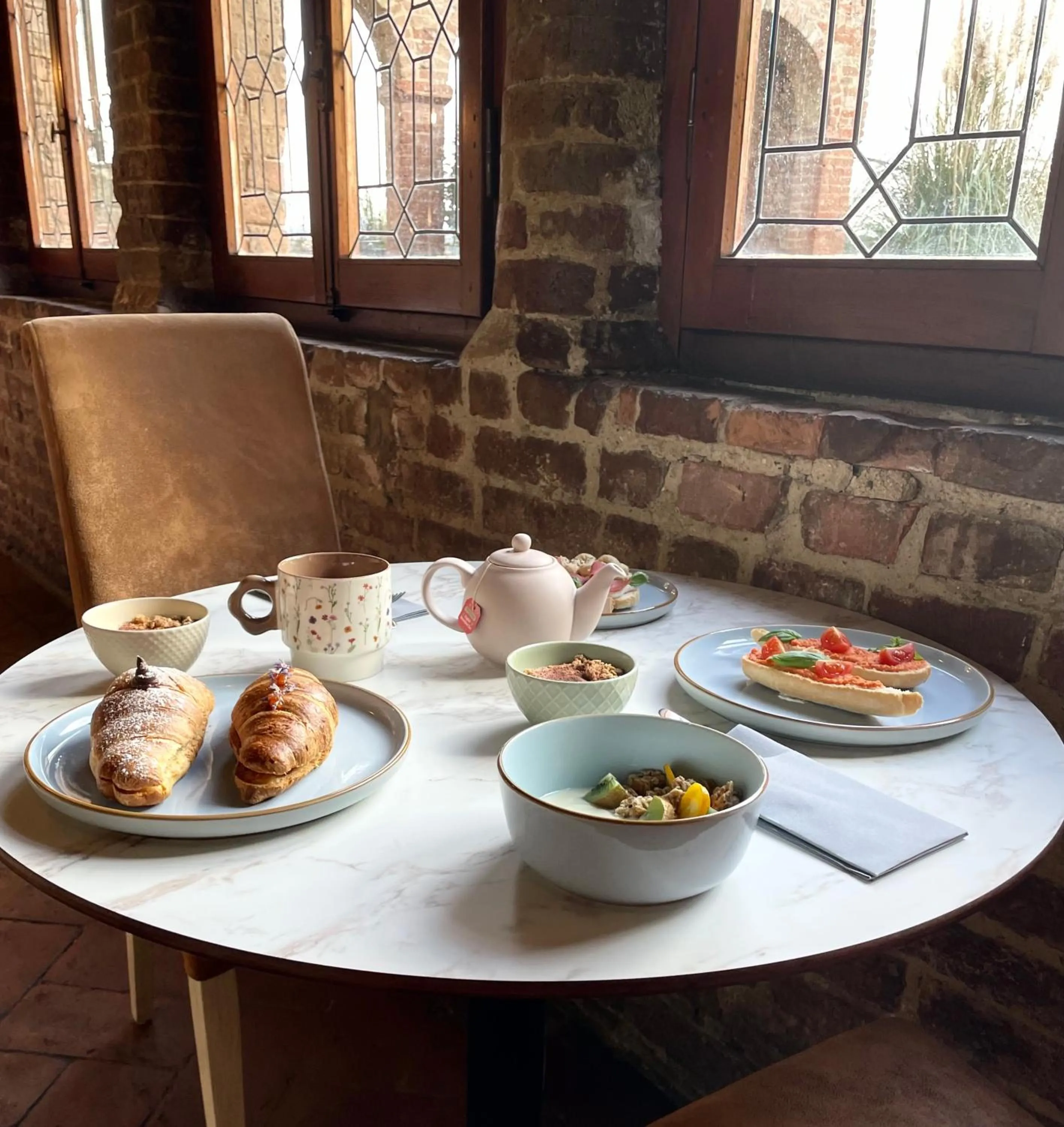 Food and drinks in B&B Osteria Del Vicario