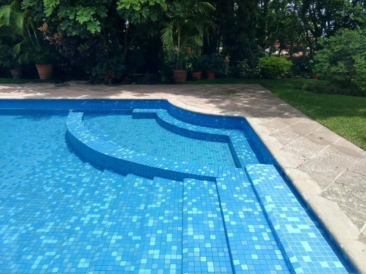 Swimming pool in Hotel Spa Posada Tlaltenango