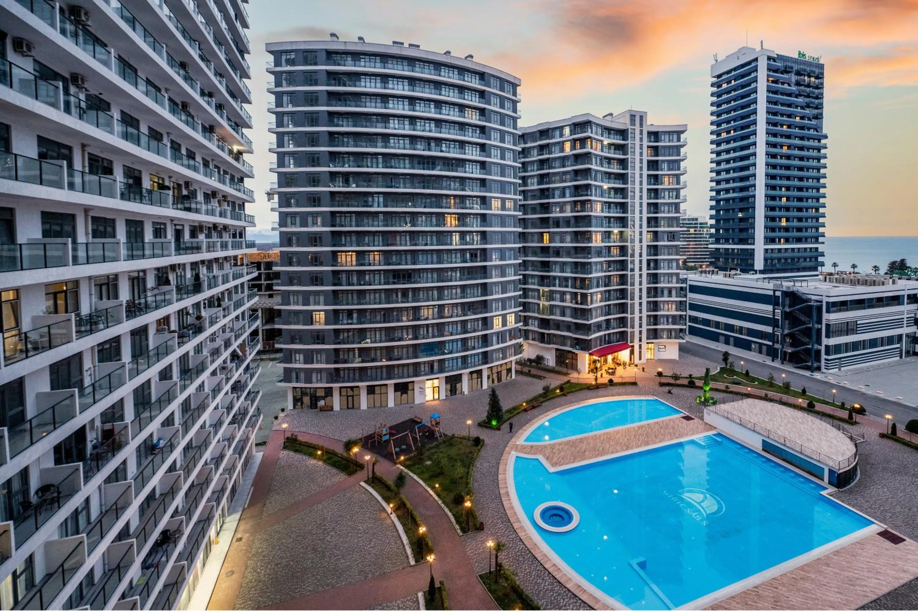 Property building in White Sails Residential Hotel