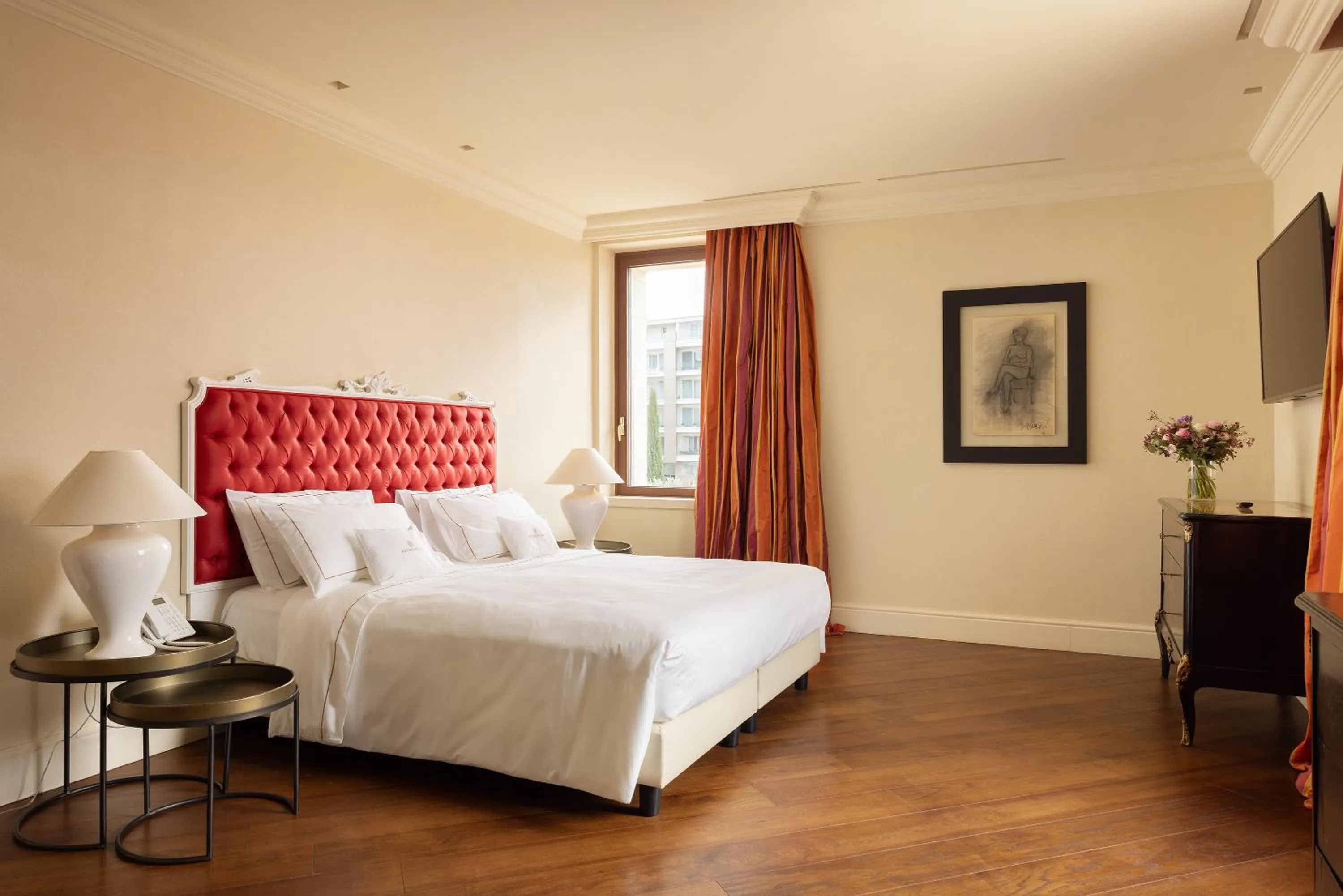 Bed in Alvino Relais Mulino Contemporaneo