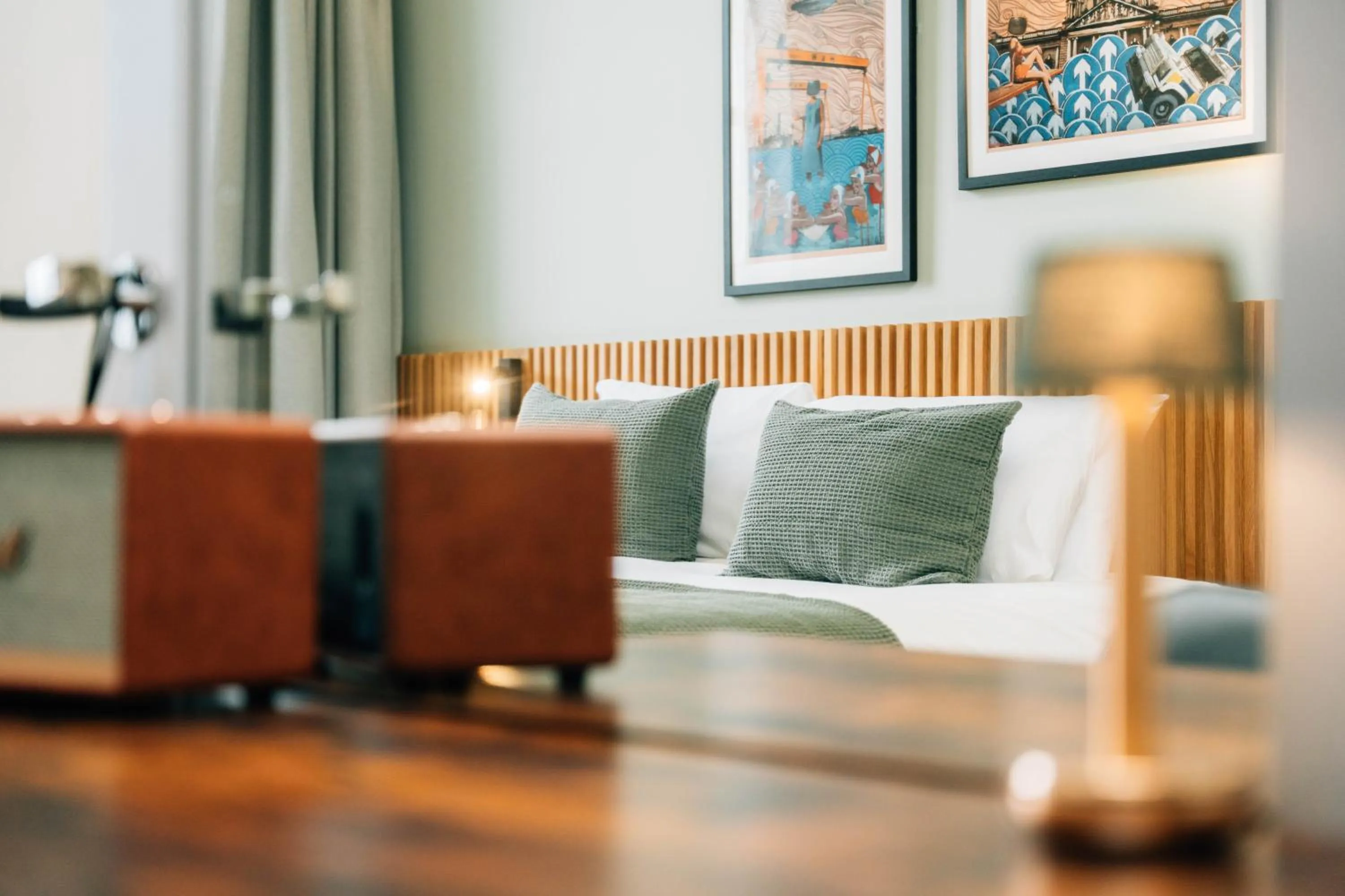 Bedroom in Haslem Hotel