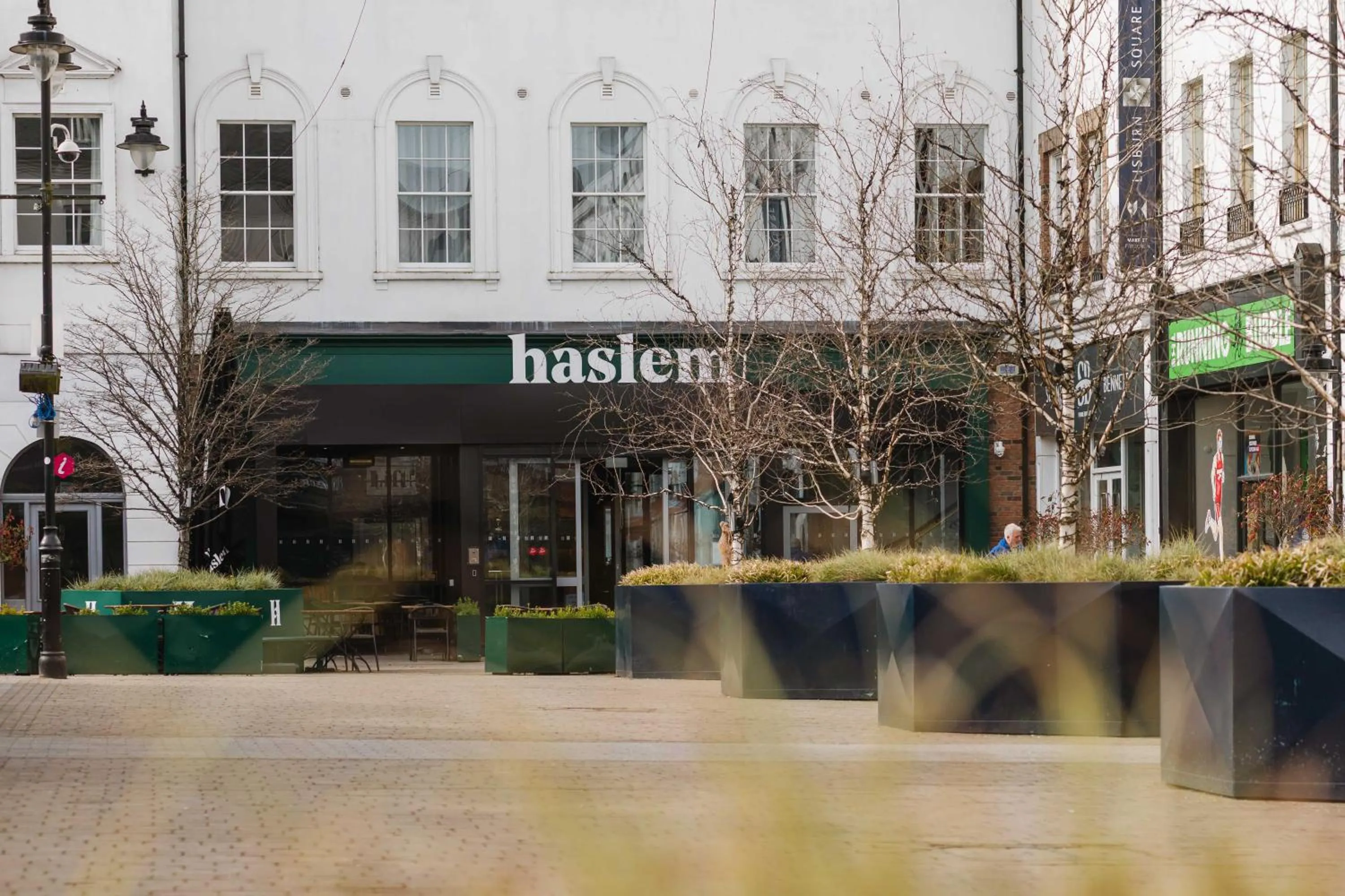 Property building in Haslem Hotel