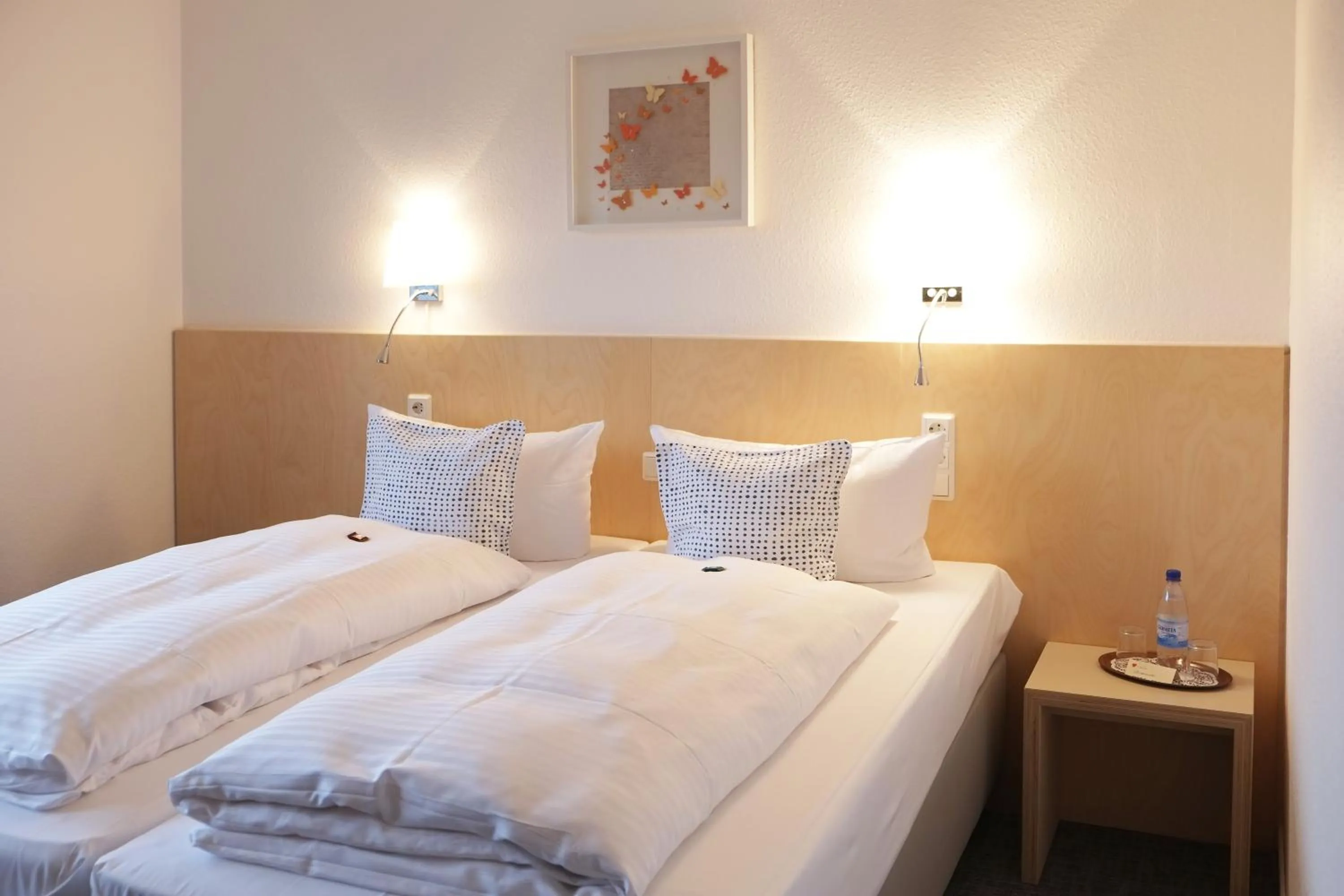 Photo of the whole room, Bed in Stadthotel am Bühnenhaus