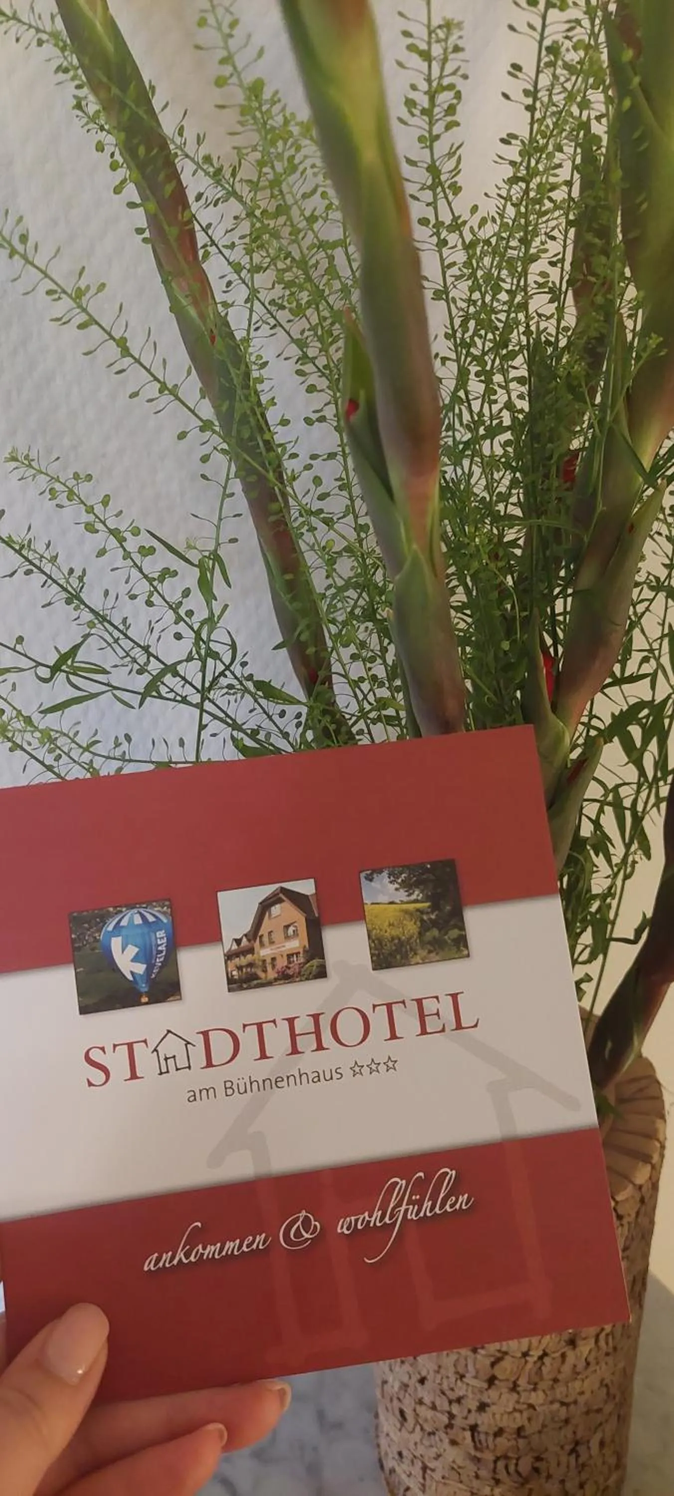 Logo/Certificate/Sign in Stadthotel am Bühnenhaus