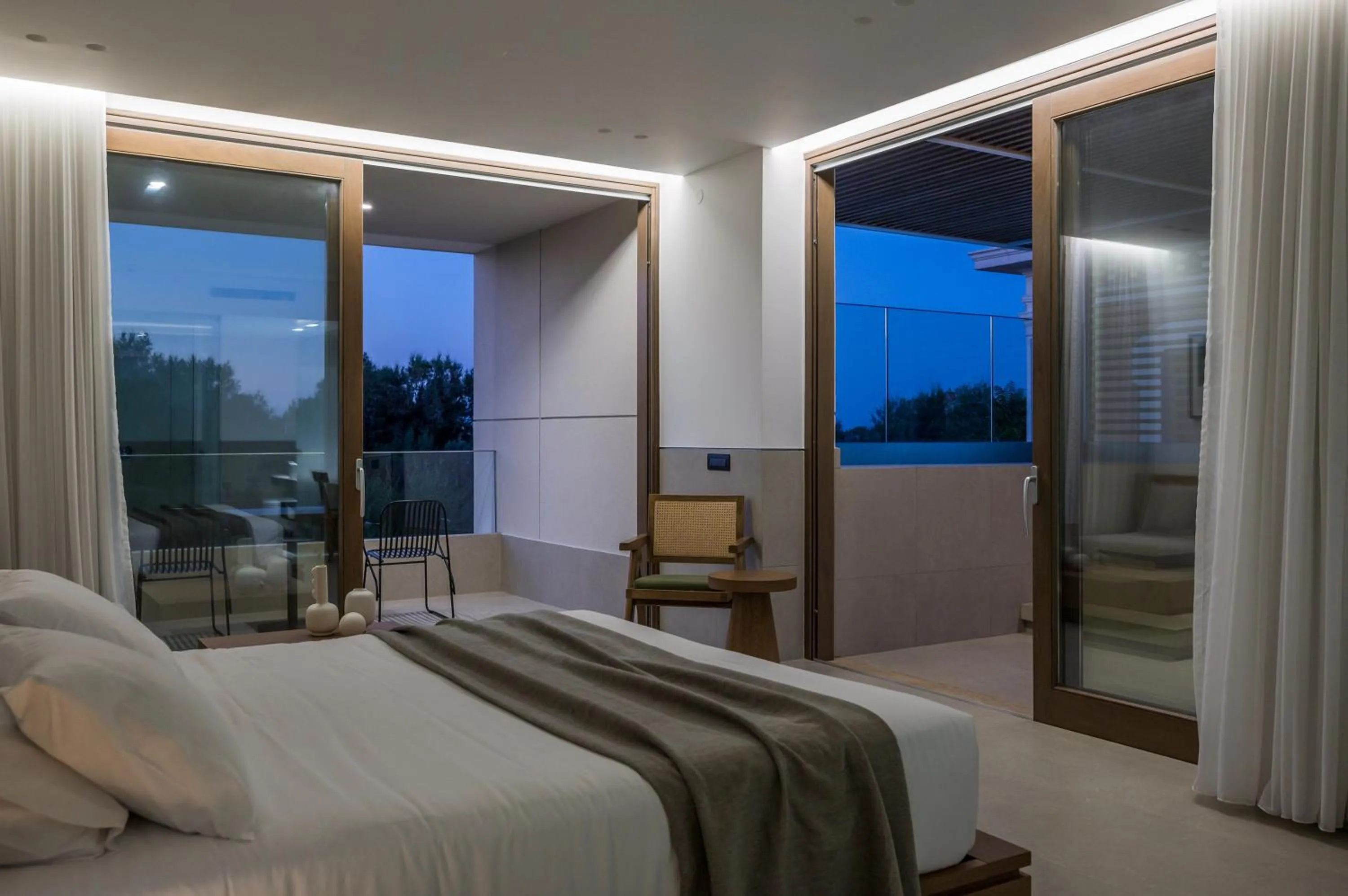 Bed in SanSal Boutique Hotel