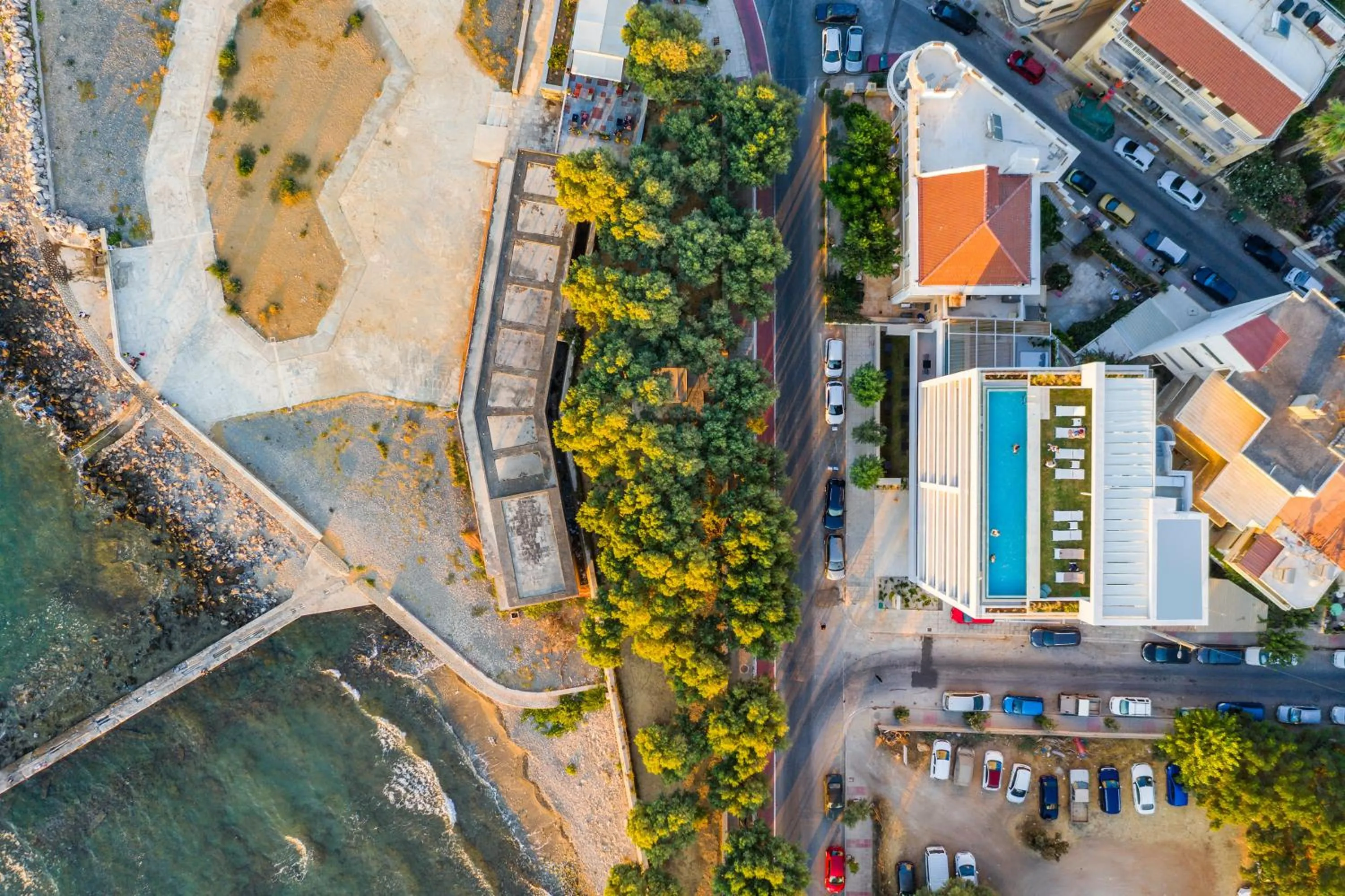 Bird's eye view in SanSal Boutique Hotel