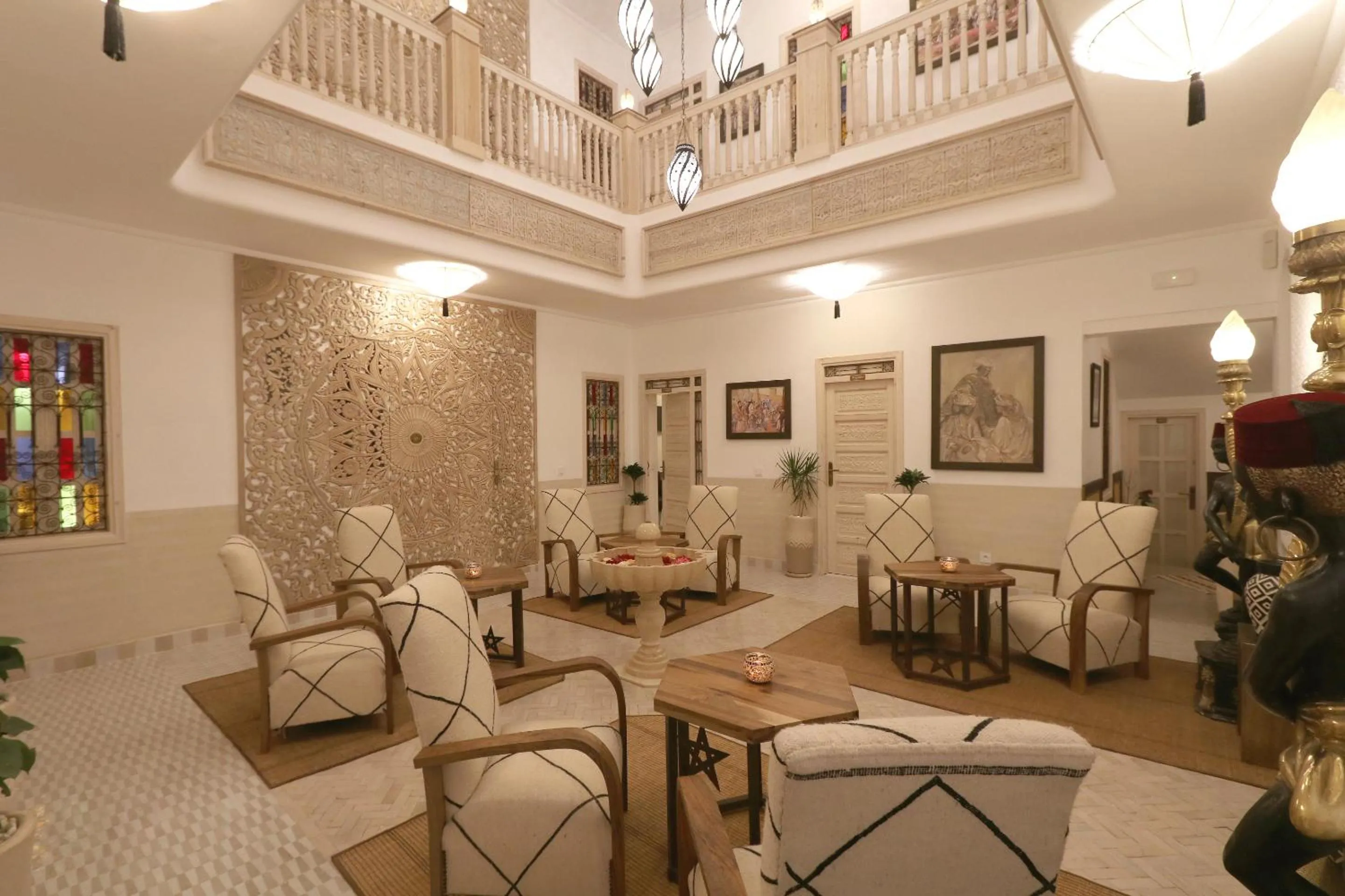 Lobby or reception in Riad Wazani Square & SPA