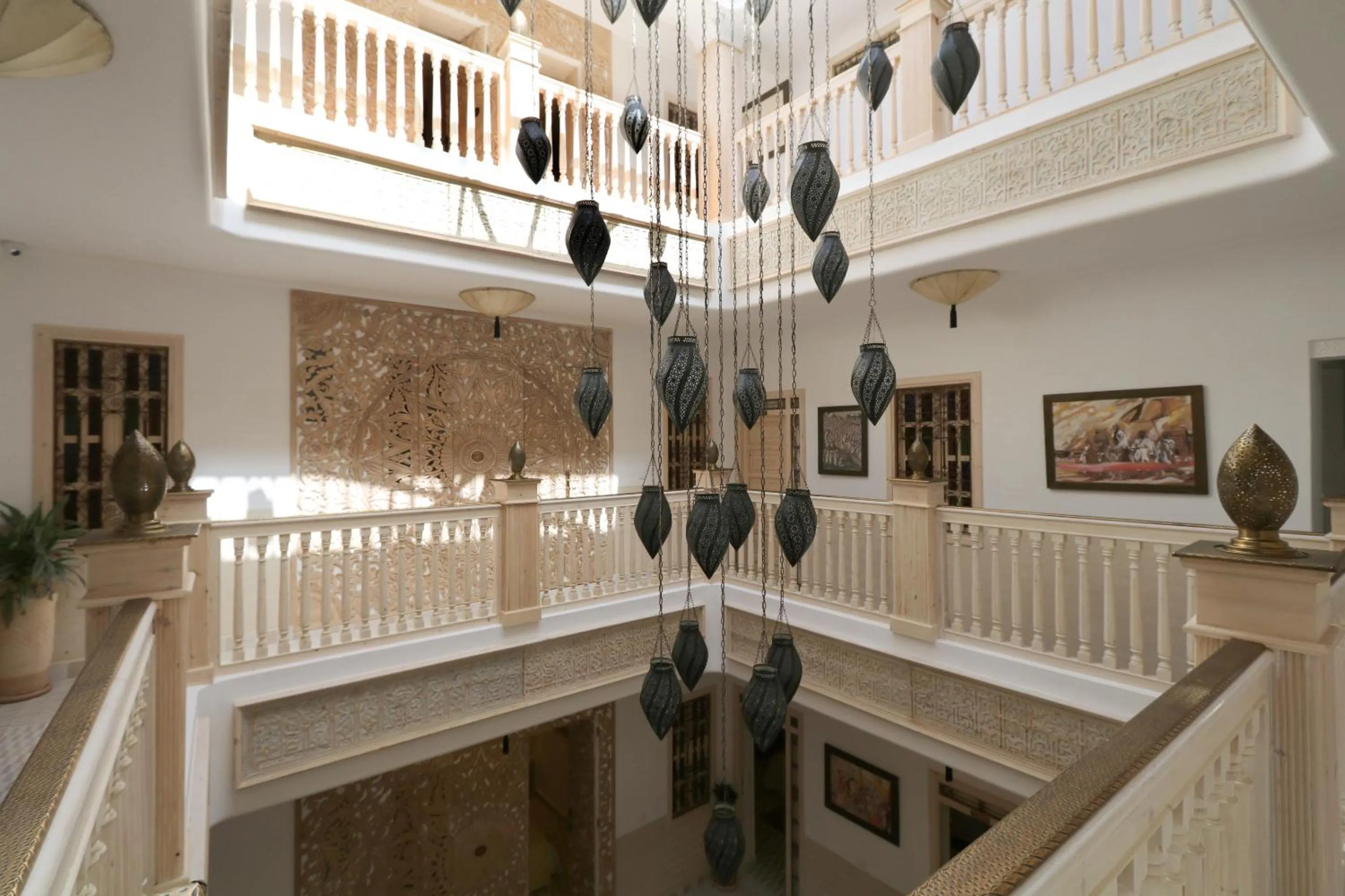 Lobby or reception in Riad Wazani Square & SPA