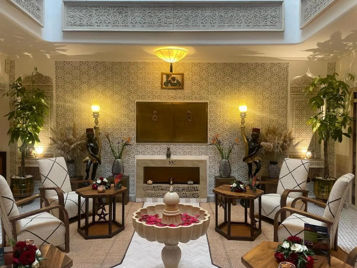 Lobby or reception in Riad Wazani Square & SPA