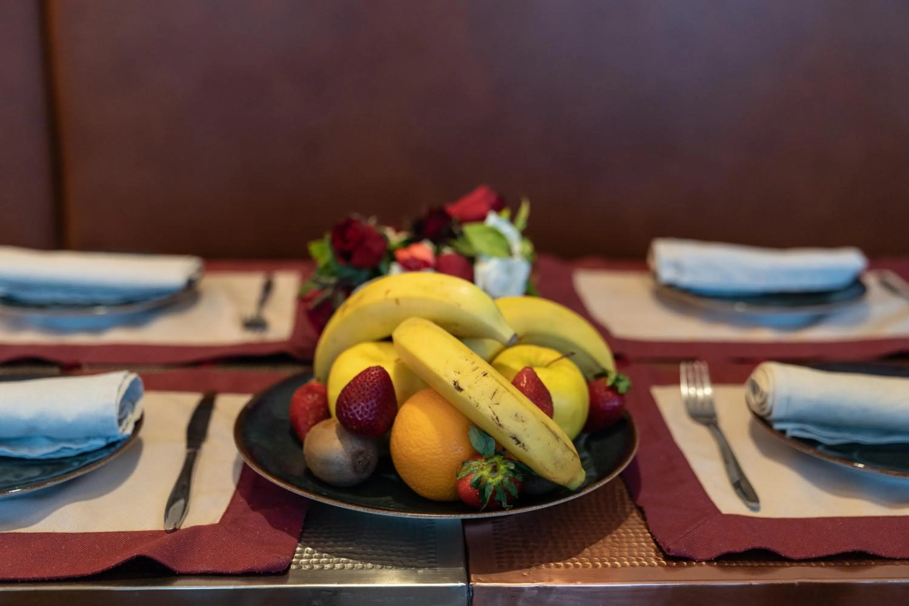 Food and drinks in Riad Wazani Square & SPA