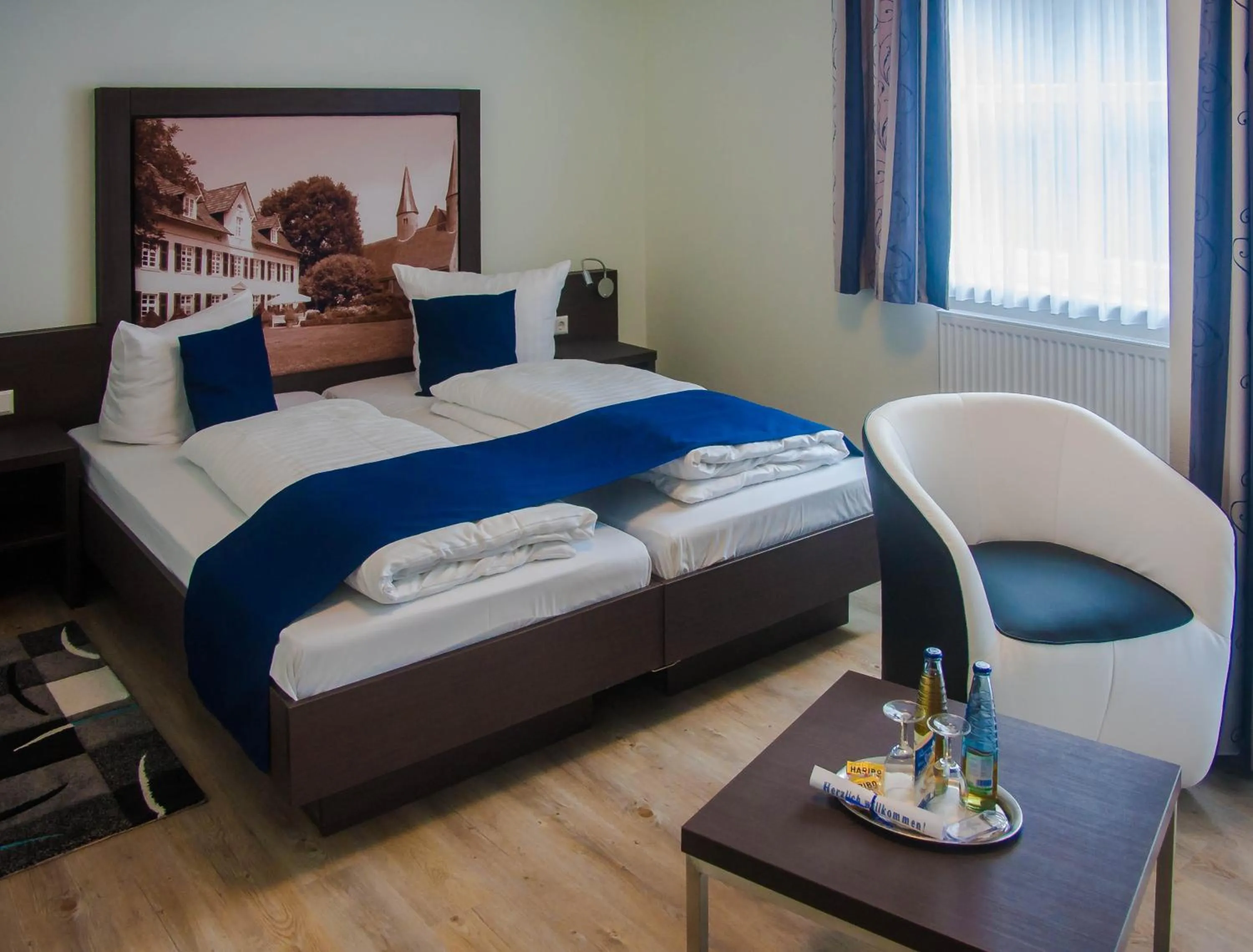 Bed in Hotel & Restaurant Schaumburger Ritter, Rinteln