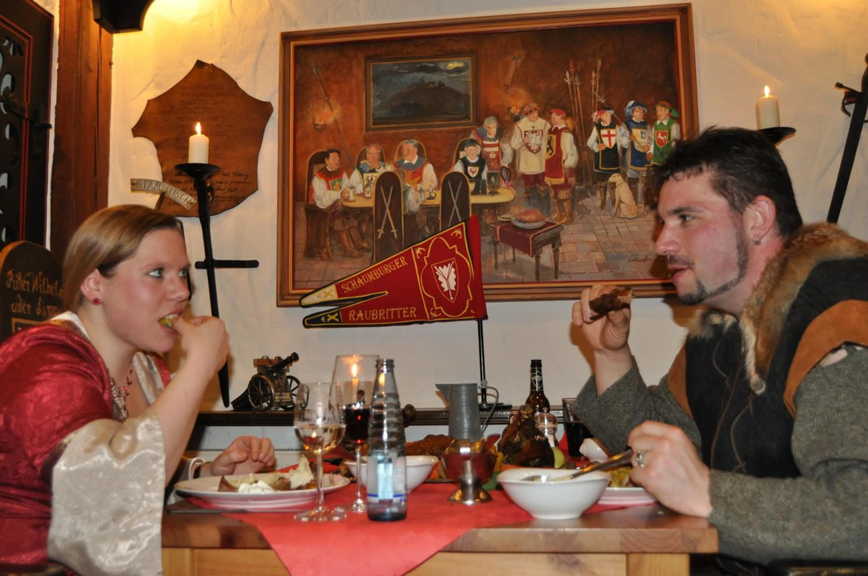 Dinner in Hotel & Restaurant Schaumburger Ritter, Rinteln