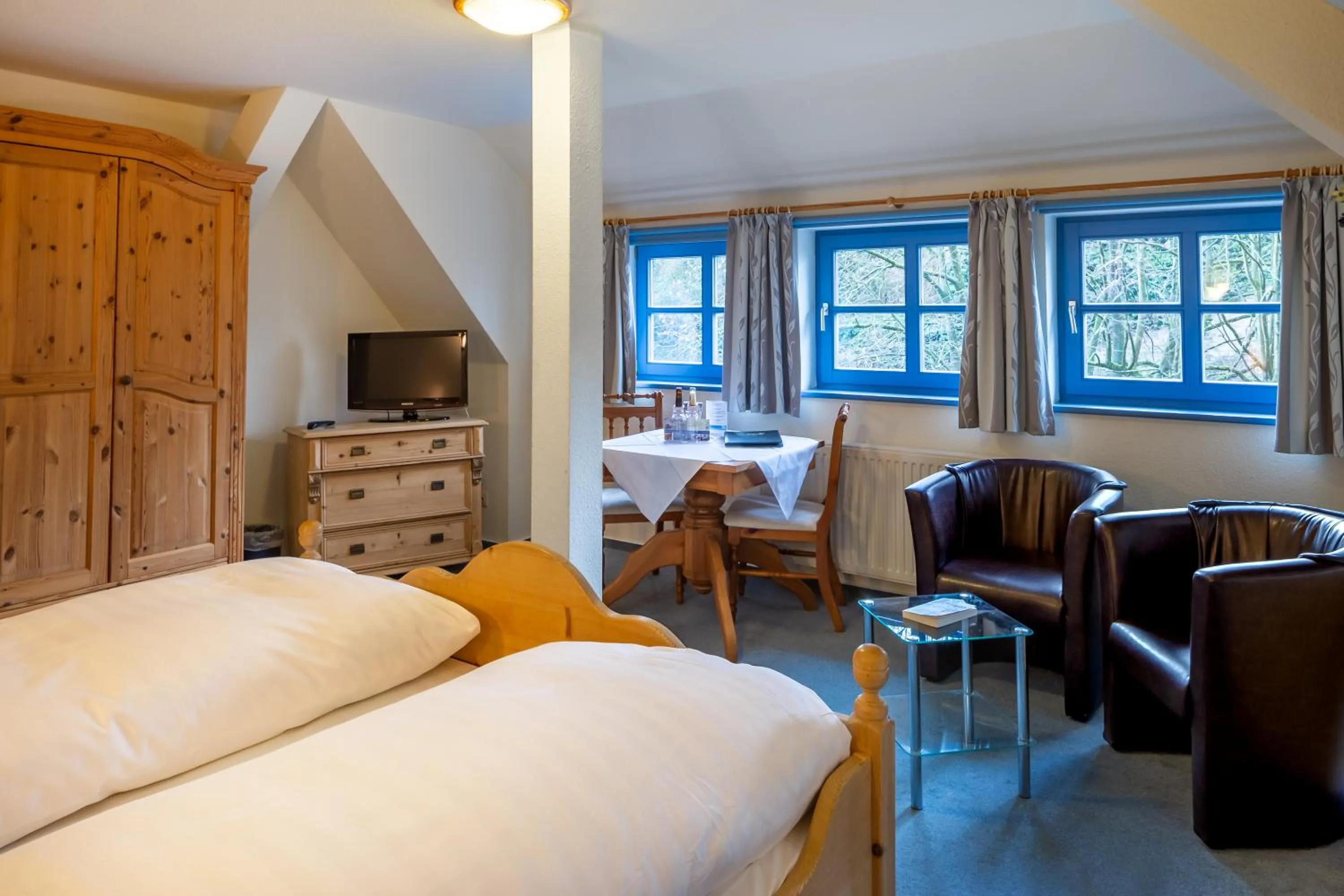 Bed in Hotel & Restaurant Schaumburger Ritter, Rinteln