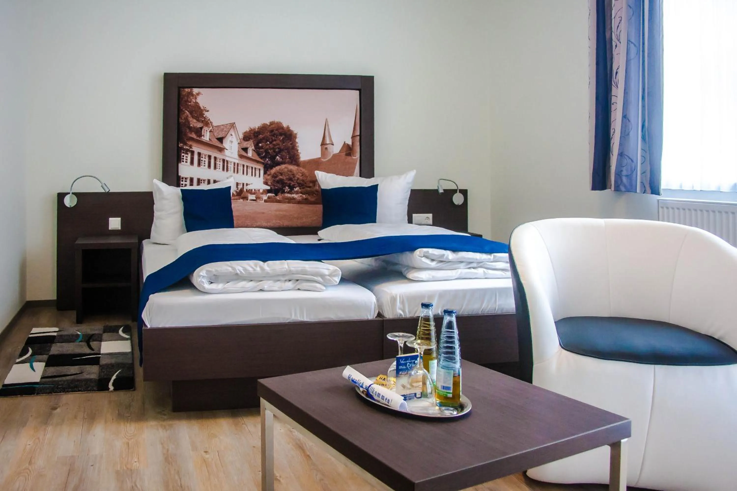 Bed in Hotel & Restaurant Schaumburger Ritter, Rinteln