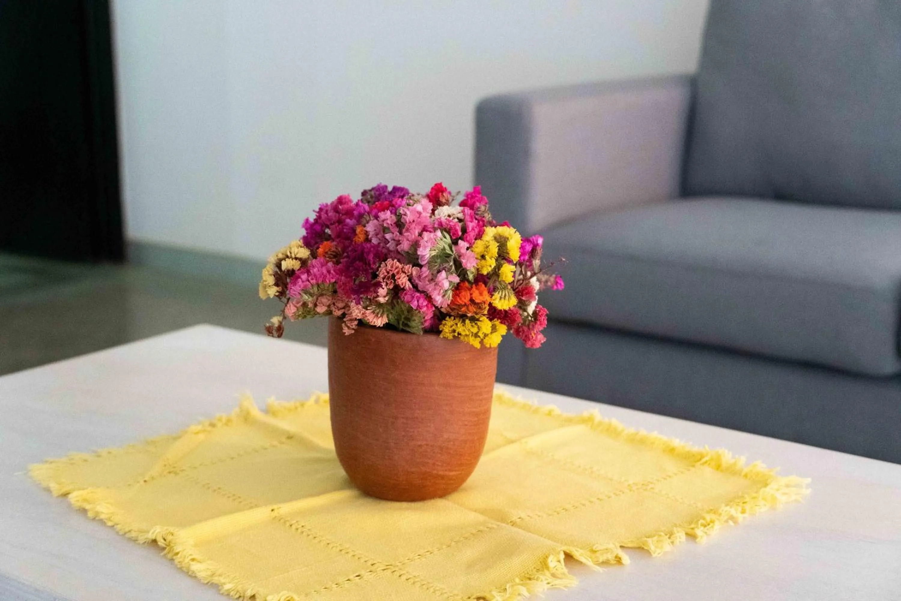 Living room in Hotel Cosijo - San Jeronimo Tlacochahuaya
