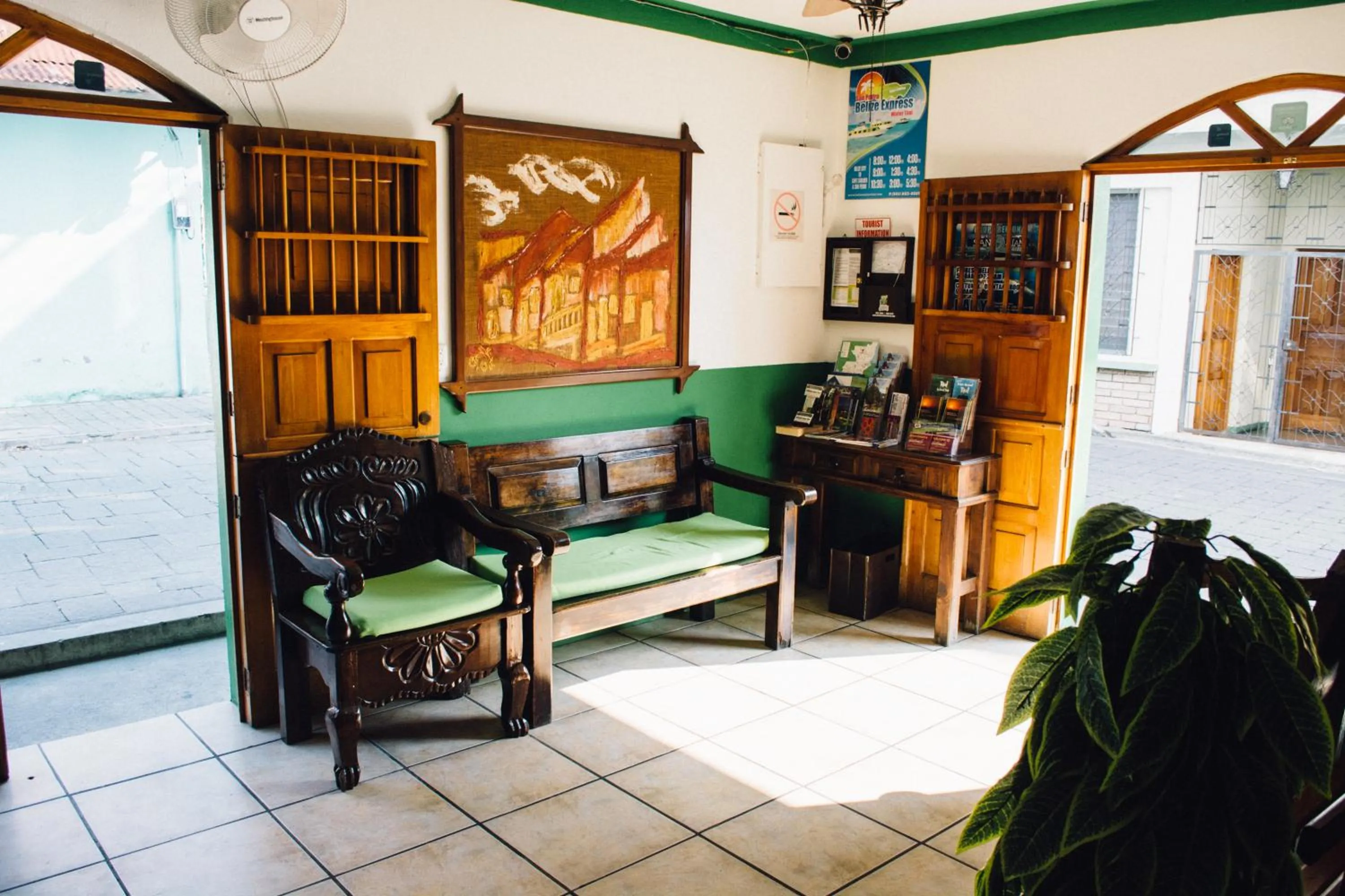 Lobby or reception in Hotel Casa Amelia