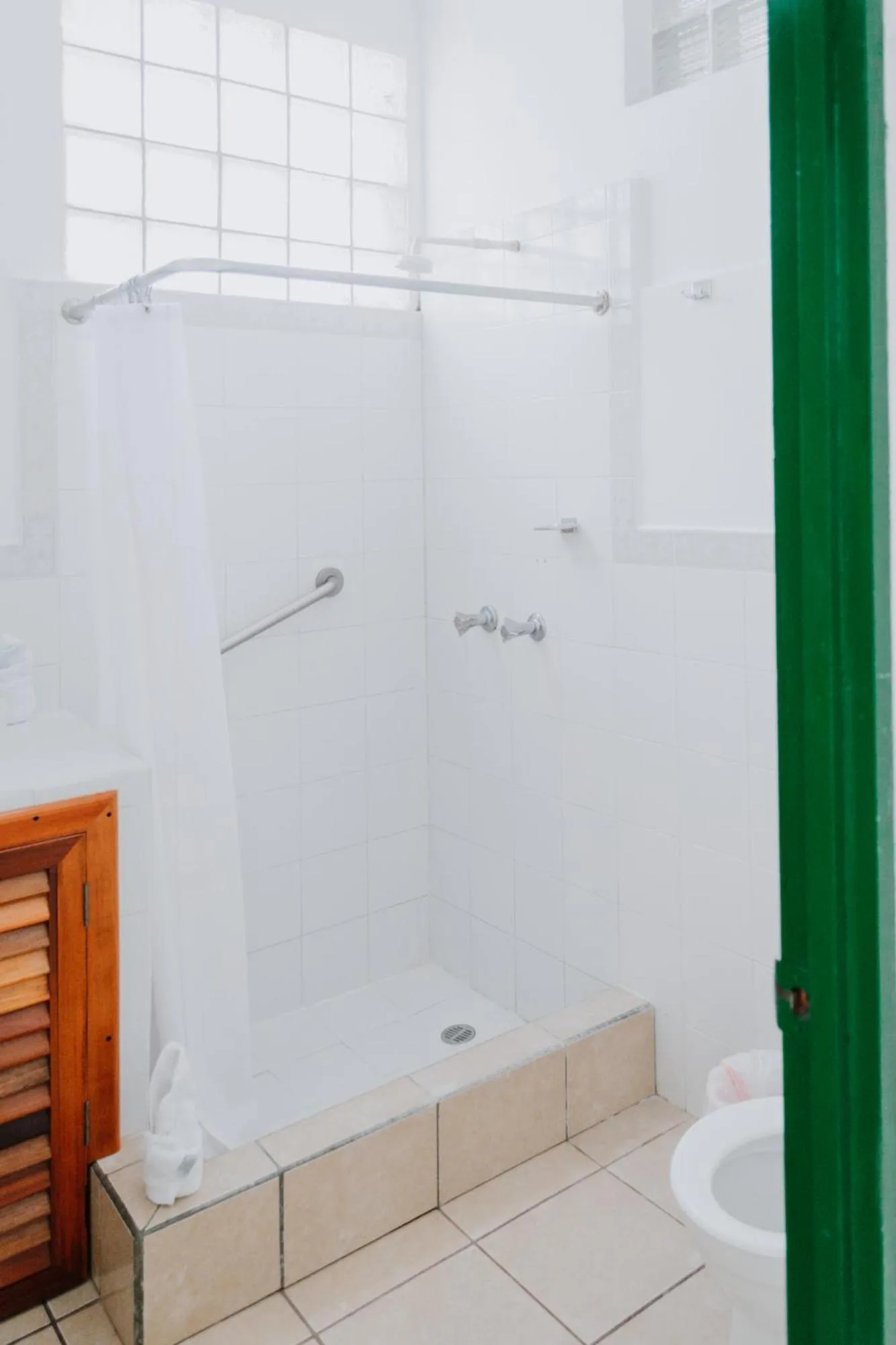 Shower in Hotel Casa Amelia