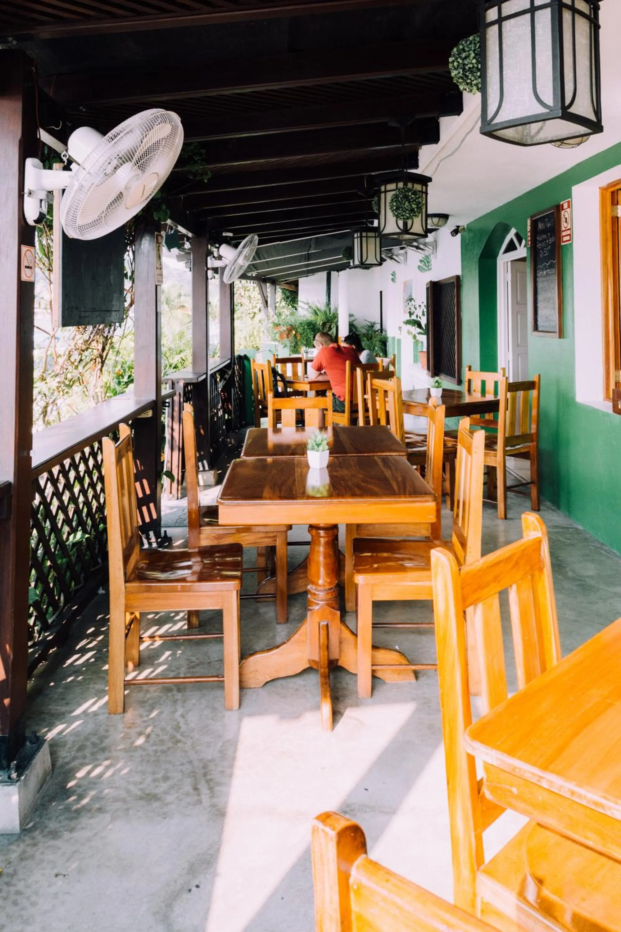 Patio in Hotel Casa Amelia