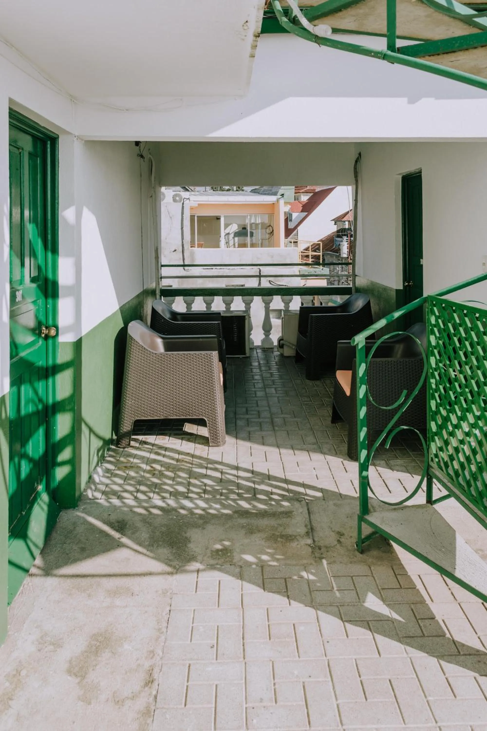 Patio in Hotel Casa Amelia
