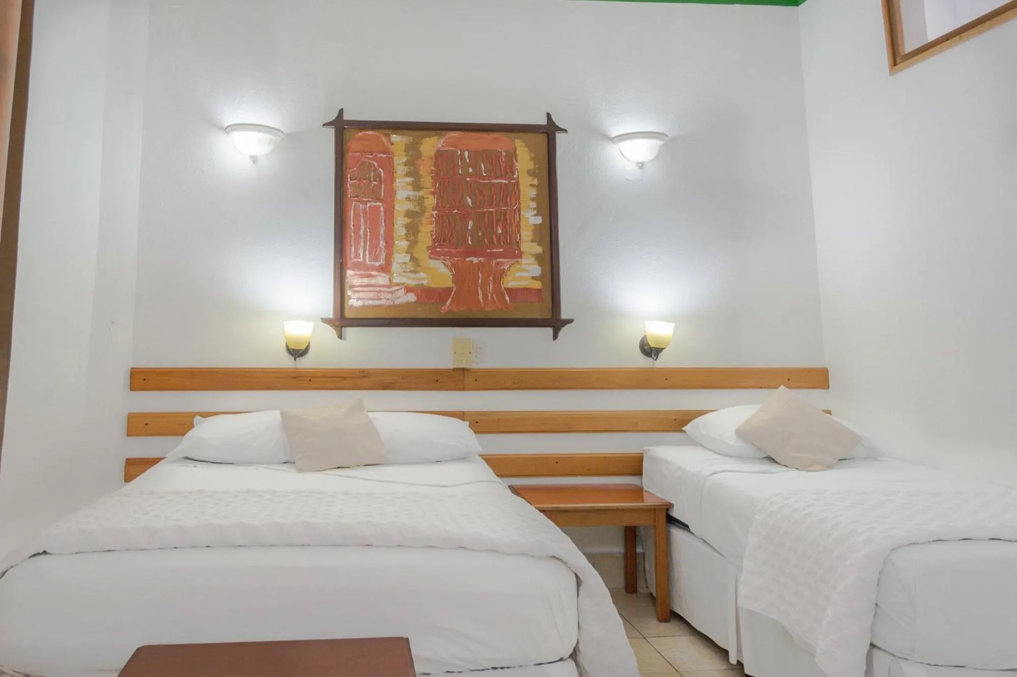 Bed in Hotel Casa Amelia