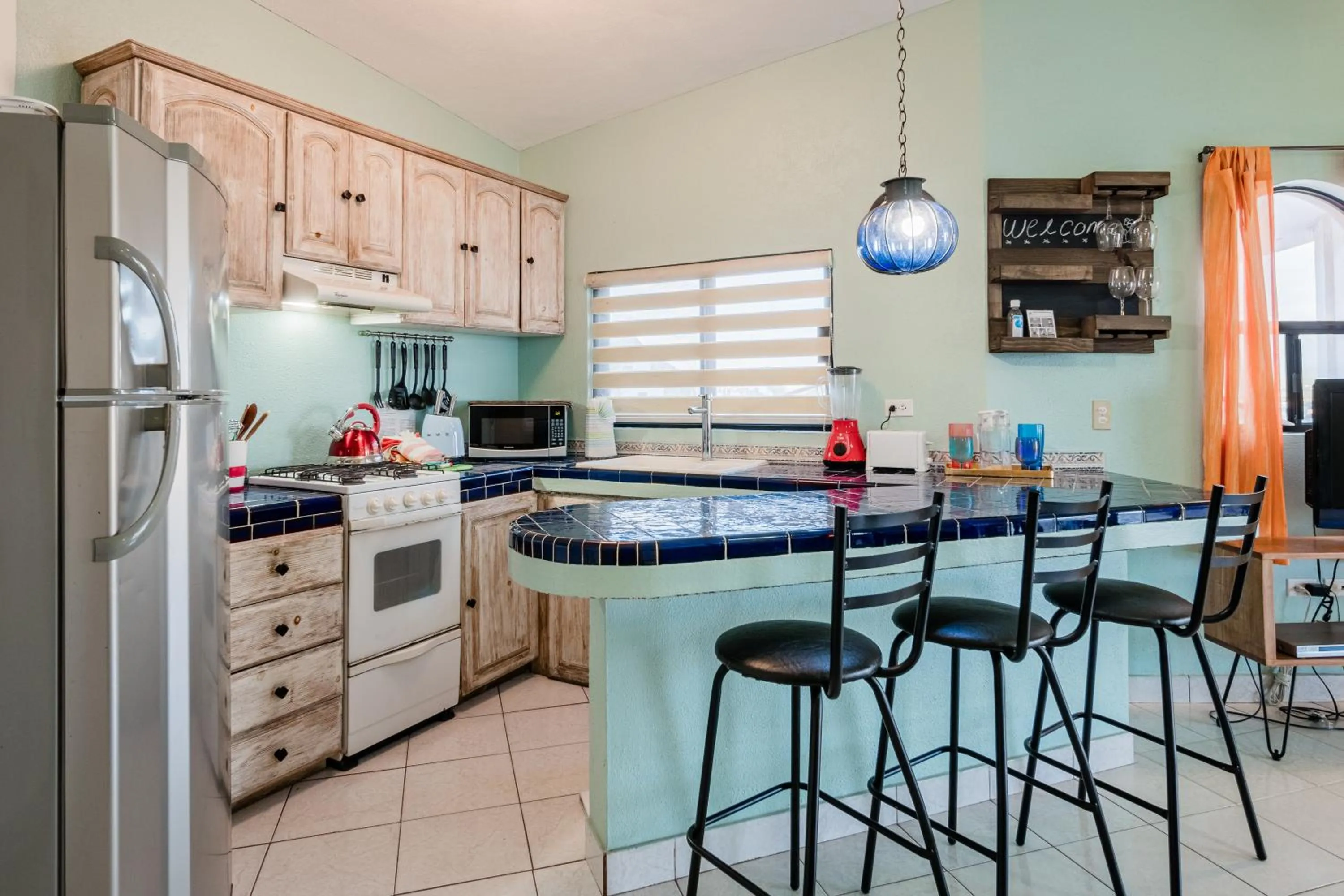 kitchen in Marina View Villas