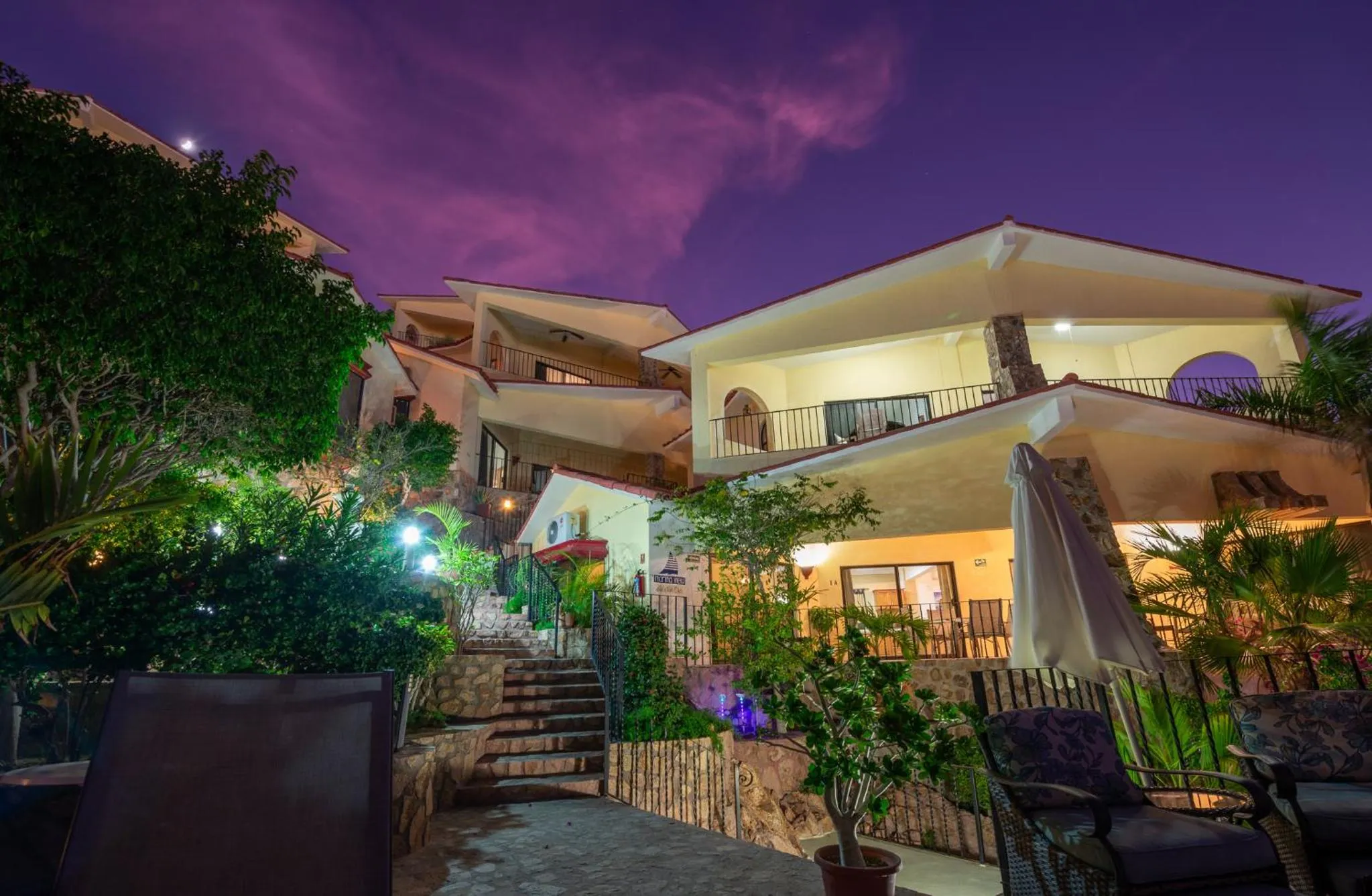 Bird's eye view in Marina View Villas