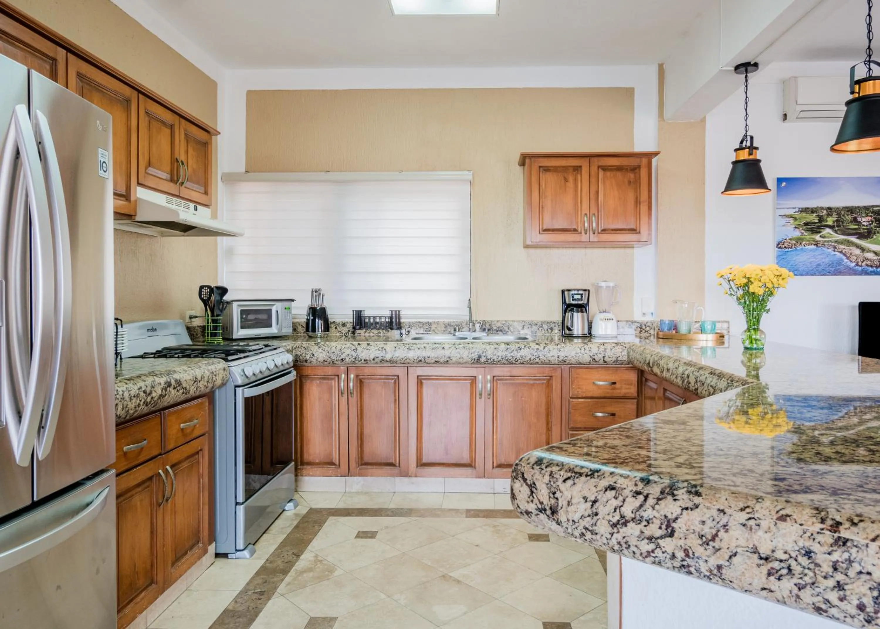 kitchen in Marina View Villas