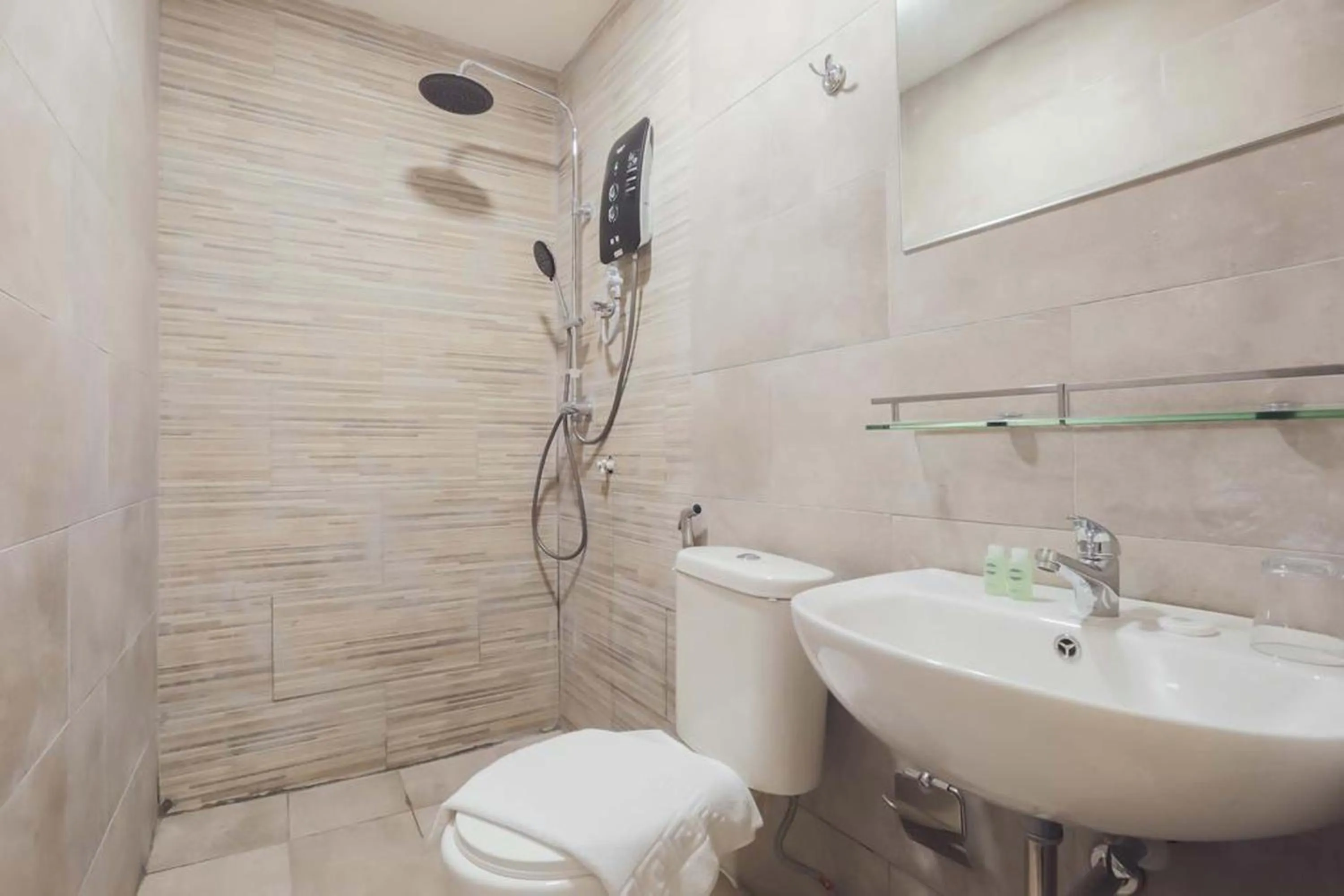 Shower in T-hotel Mont Kiara