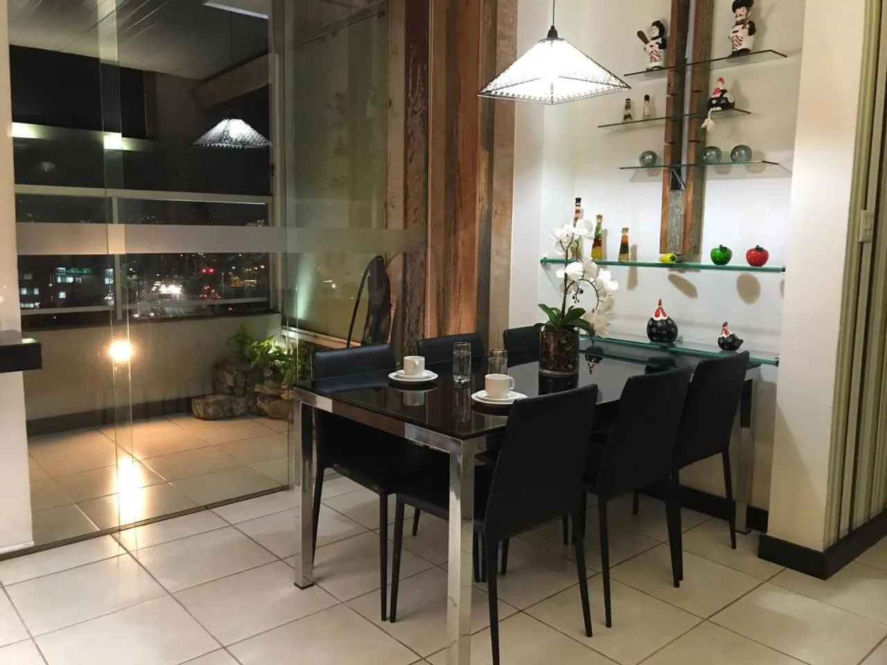 Kitchen or kitchenette in Manferrari Hotel