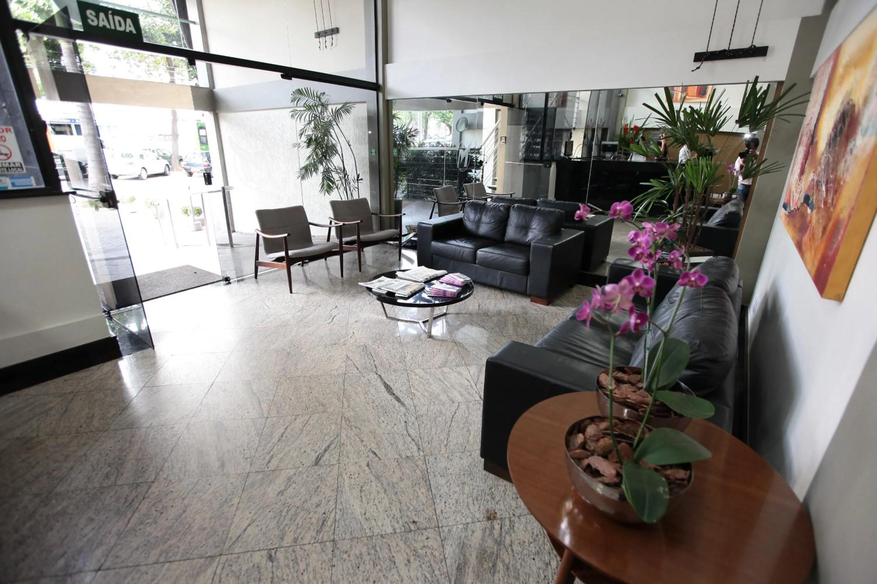 Lobby or reception in Manferrari Hotel