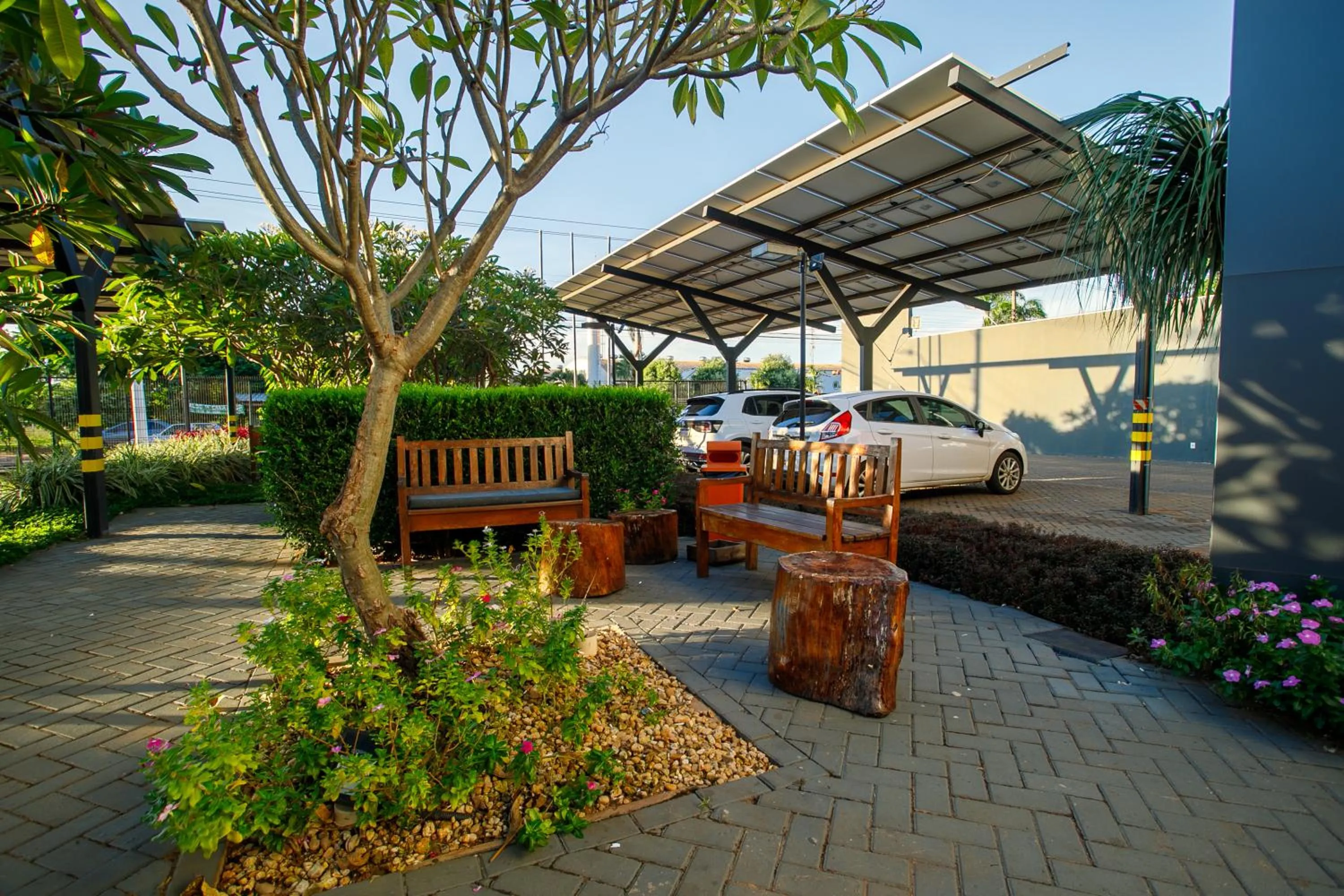 Patio in Hotel Horto