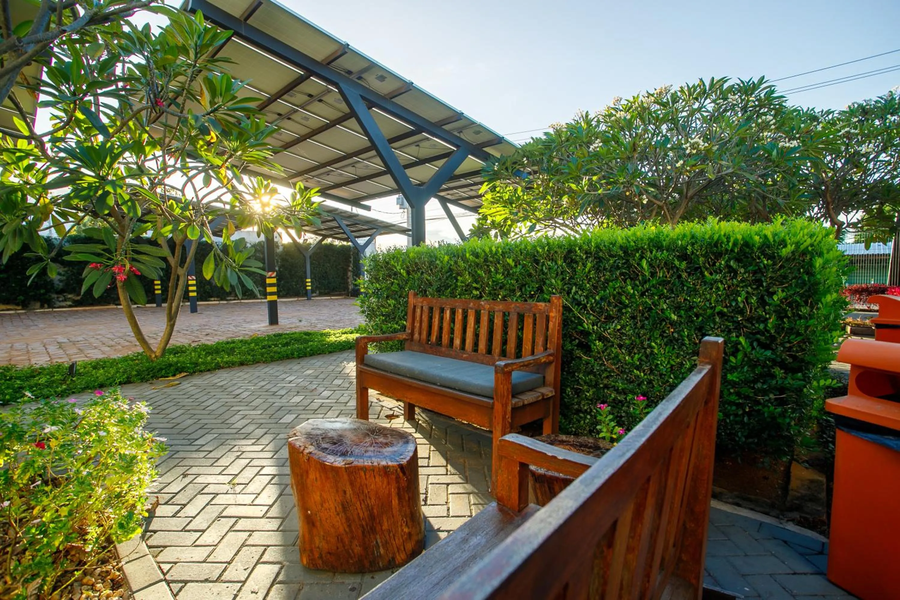 Patio in Hotel Horto