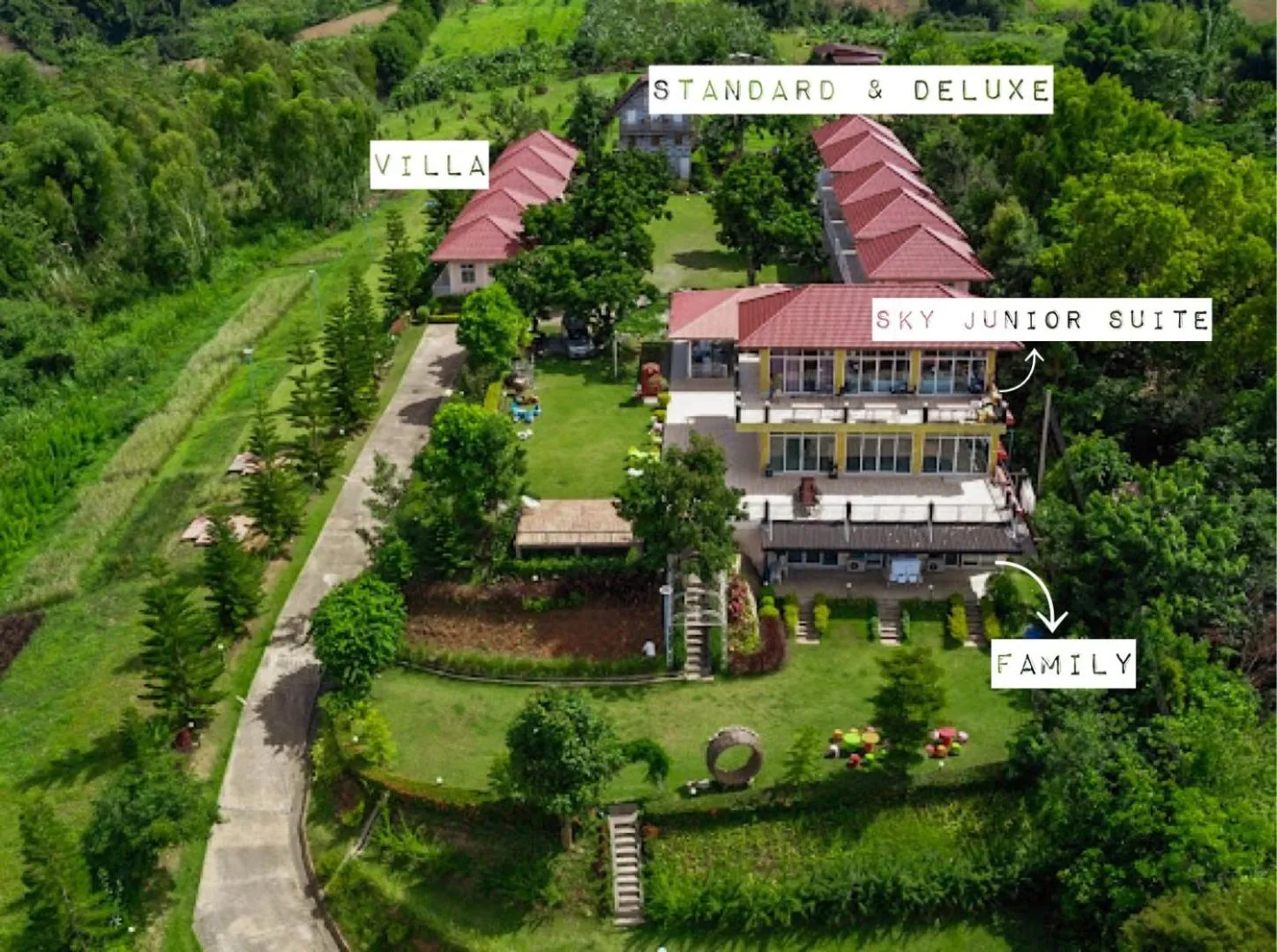 Floor plan in Phuyafahsai The Resort Khao Kho