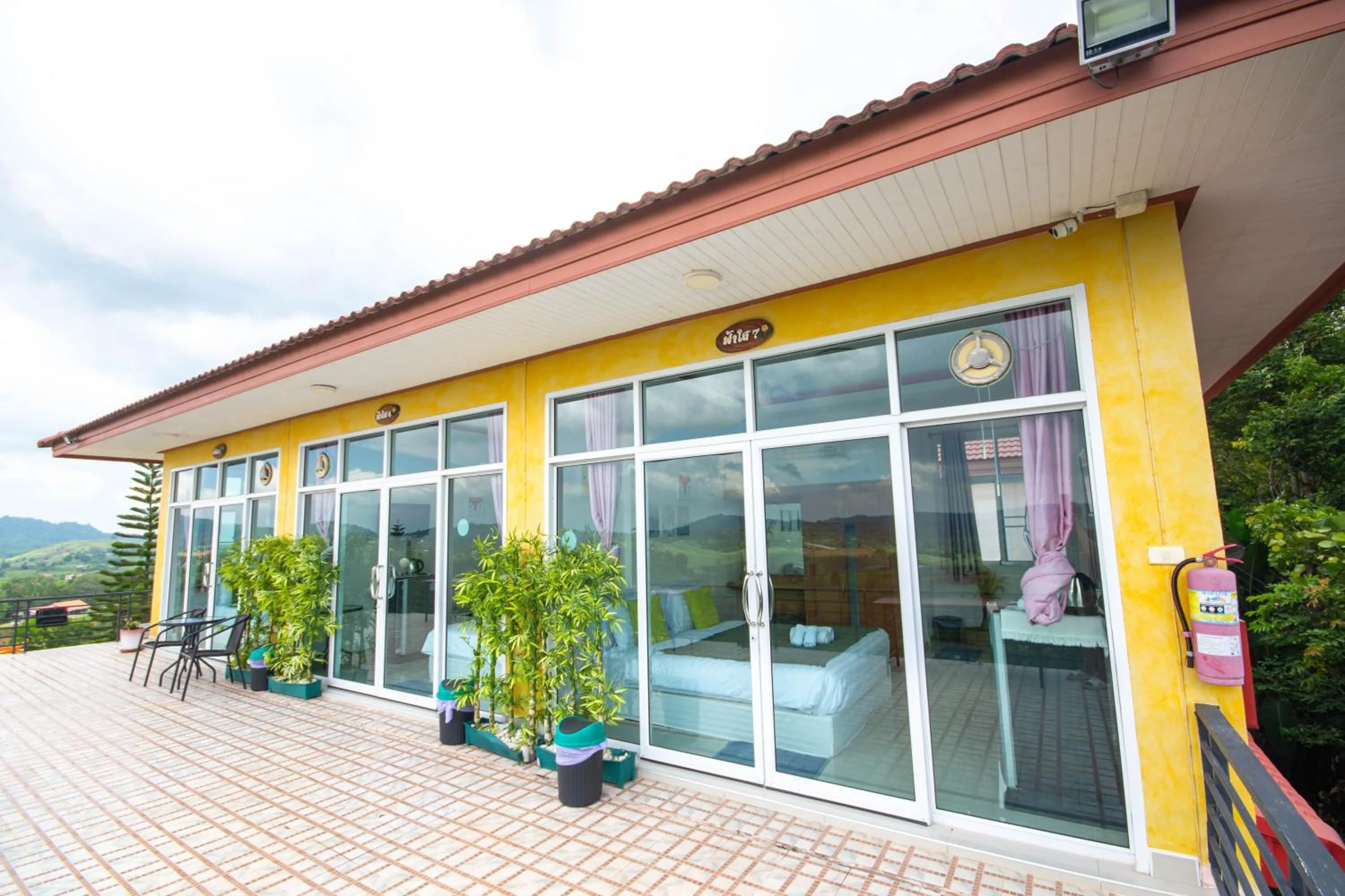 Balcony/Terrace in Phuyafahsai The Resort Khao Kho